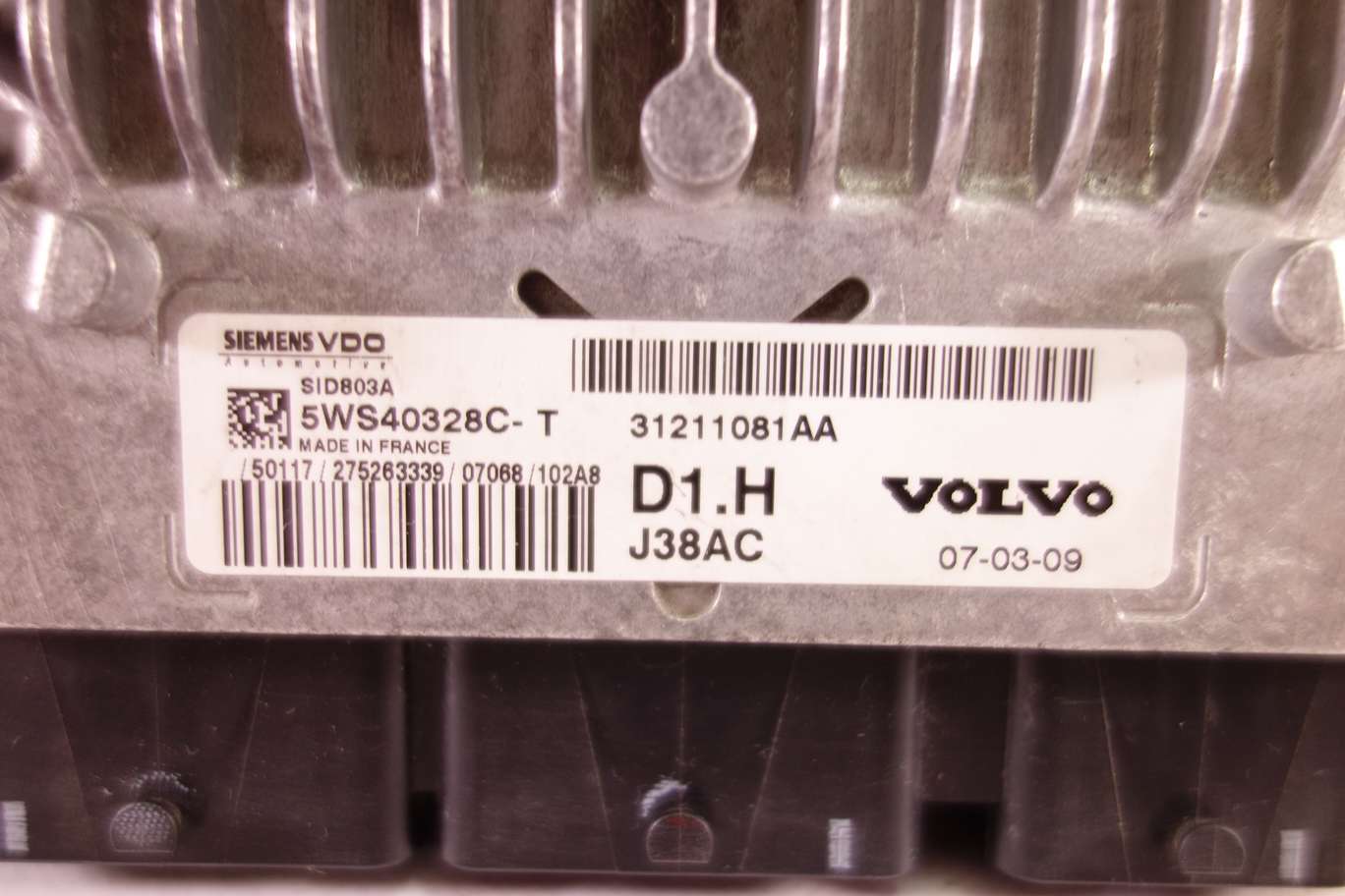 Centralita del motor Volvo 5WS40328CT 5WS40328C T 31211081AA - foto 2