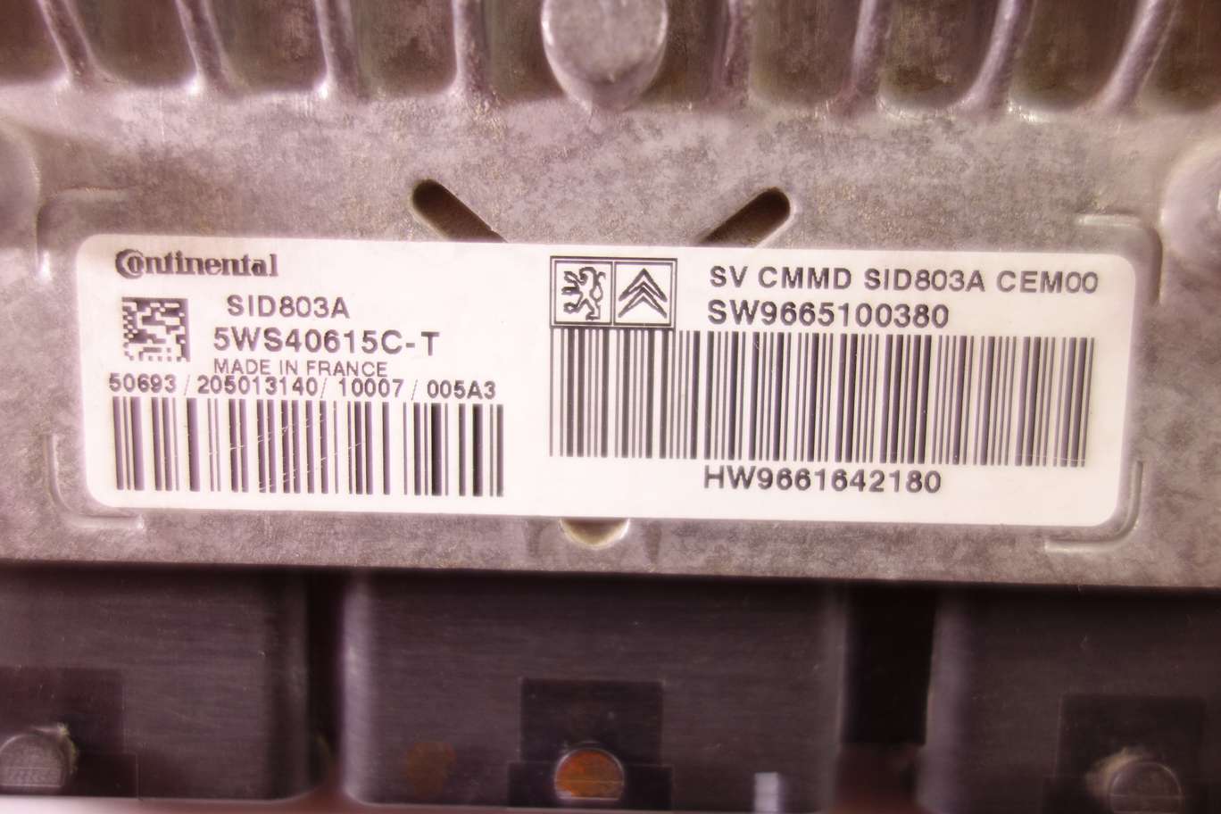 Kit completo Citroen 5WS40615CT 5WS40615C T SW9665100380 966405908002 96 640 590 80 02 9663123280 - foto 2