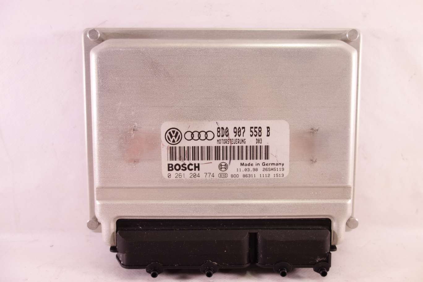 Centralita del motor VW Audi 8D0907558B 8D0 907 558 B BOSCH 0261204774 0 261 204 774 - foto 1