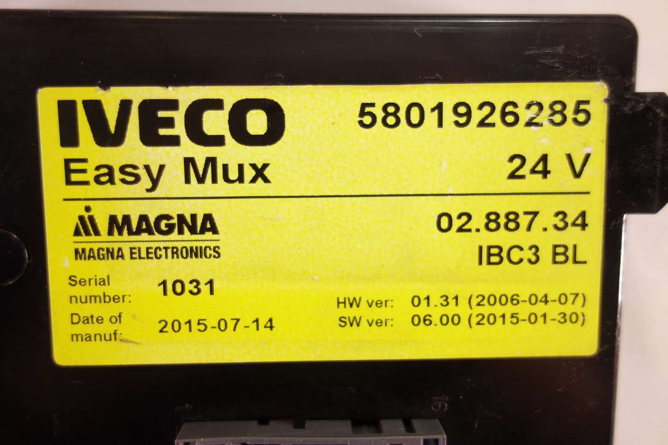Módulo control para Iveco 5801926285 0288734 02.887.34 - foto 2