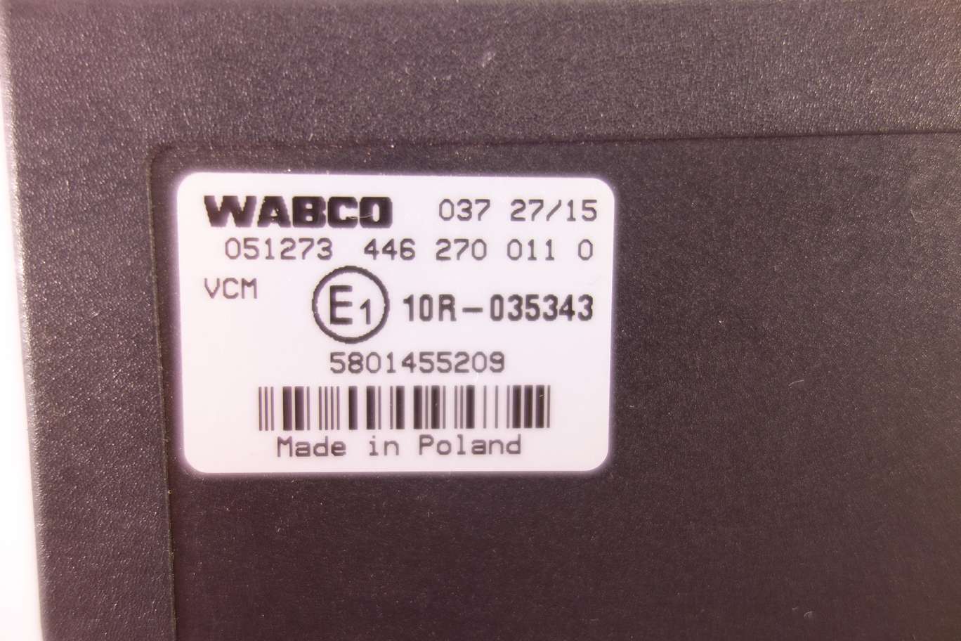 Módulo control para Iveco Stralis Wabco 4462700110 446 270 011 0 10R035343 10R 035343 - foto 2