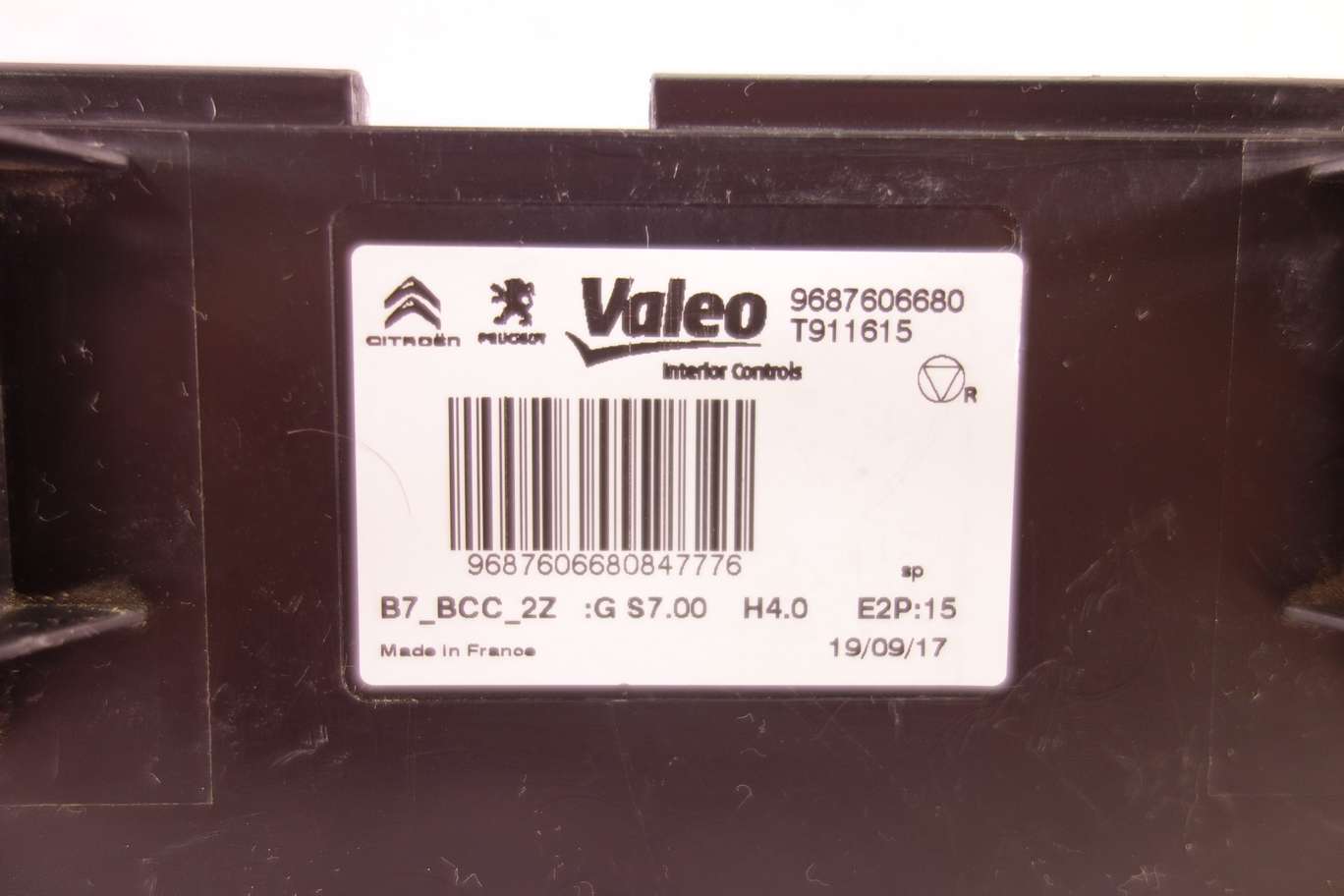Módulo control de clima Citroen Peugeot 9687606680 T911615 - foto 2