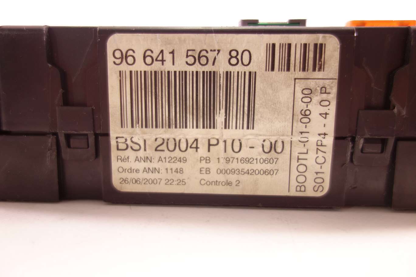 Kit completo Citroen 9664156780 96 641 567 80 BSI 2004P1000 2004 P10 00 SW9665424480 215865398B 21586539 8B - foto 2