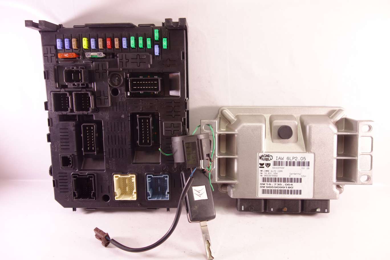 Kit completo Citroen IAW 6LP2.05 IAW6LP205 HW9653979480 HW 9653979480 9659099180 SW9657429380 SW 9657429380 9664969080 96 649 690 80 216760315B 281215512A 9649781080 - foto 1