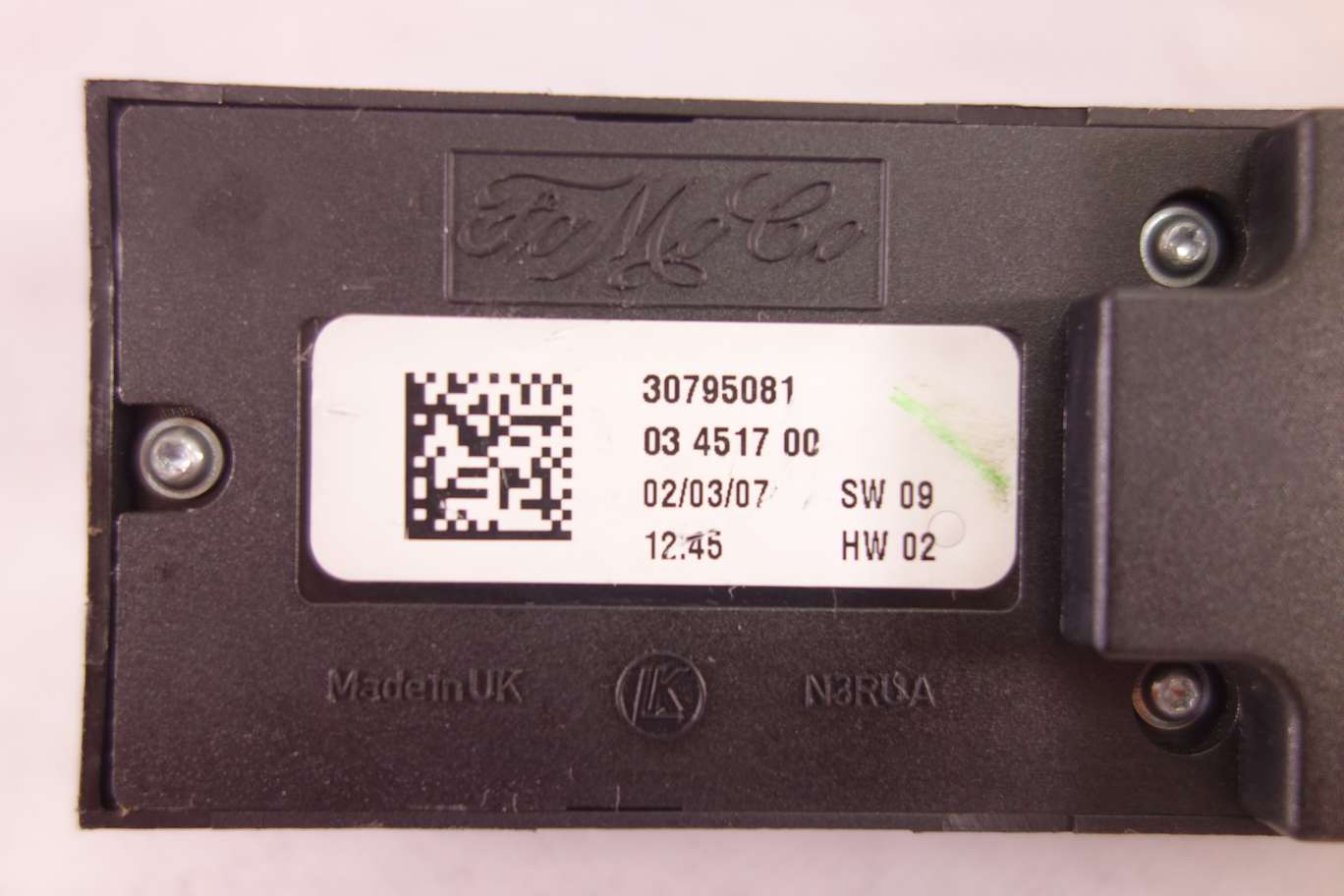 Mando interruptor de elevalunas delantero izquierdo Volvo 30795081 03451700 03 4517 00 - foto 2