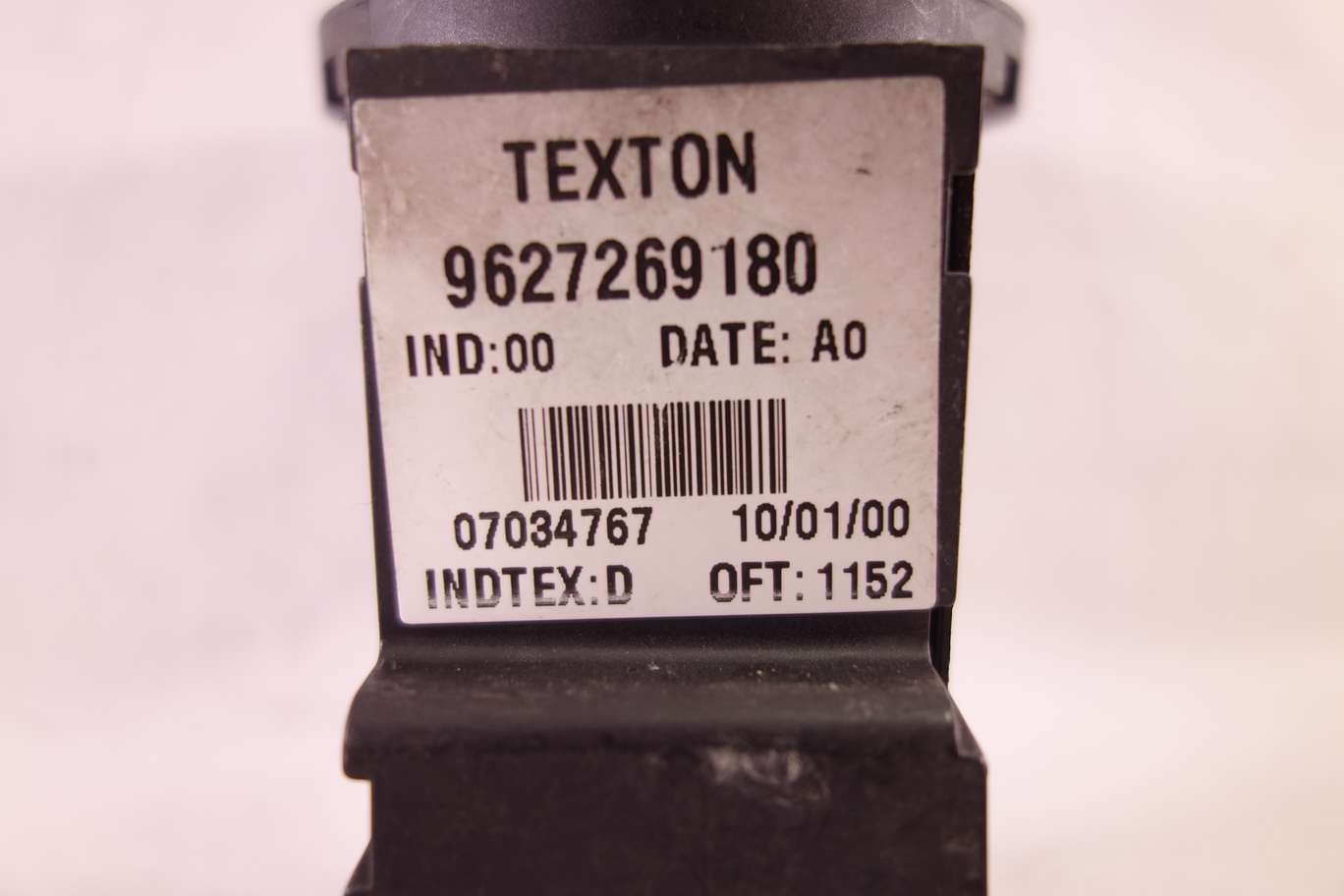 Lector llave inmobilizador Peugeot Citroen 9627269180 IND 00 DATE AO - foto 2