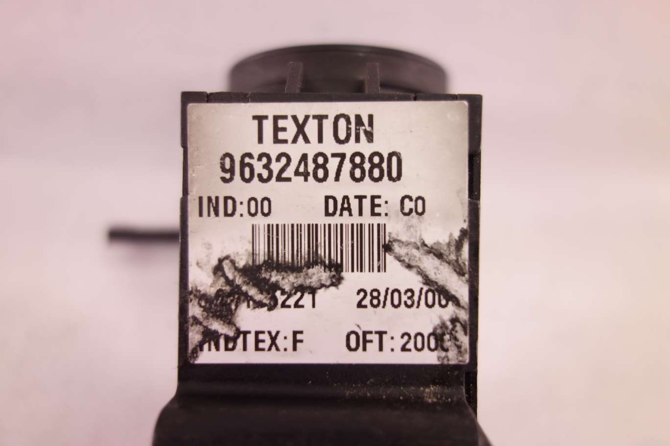Lector llave inmobilizador Peugeot 9632487880 IND 00 DATE CO - foto 2