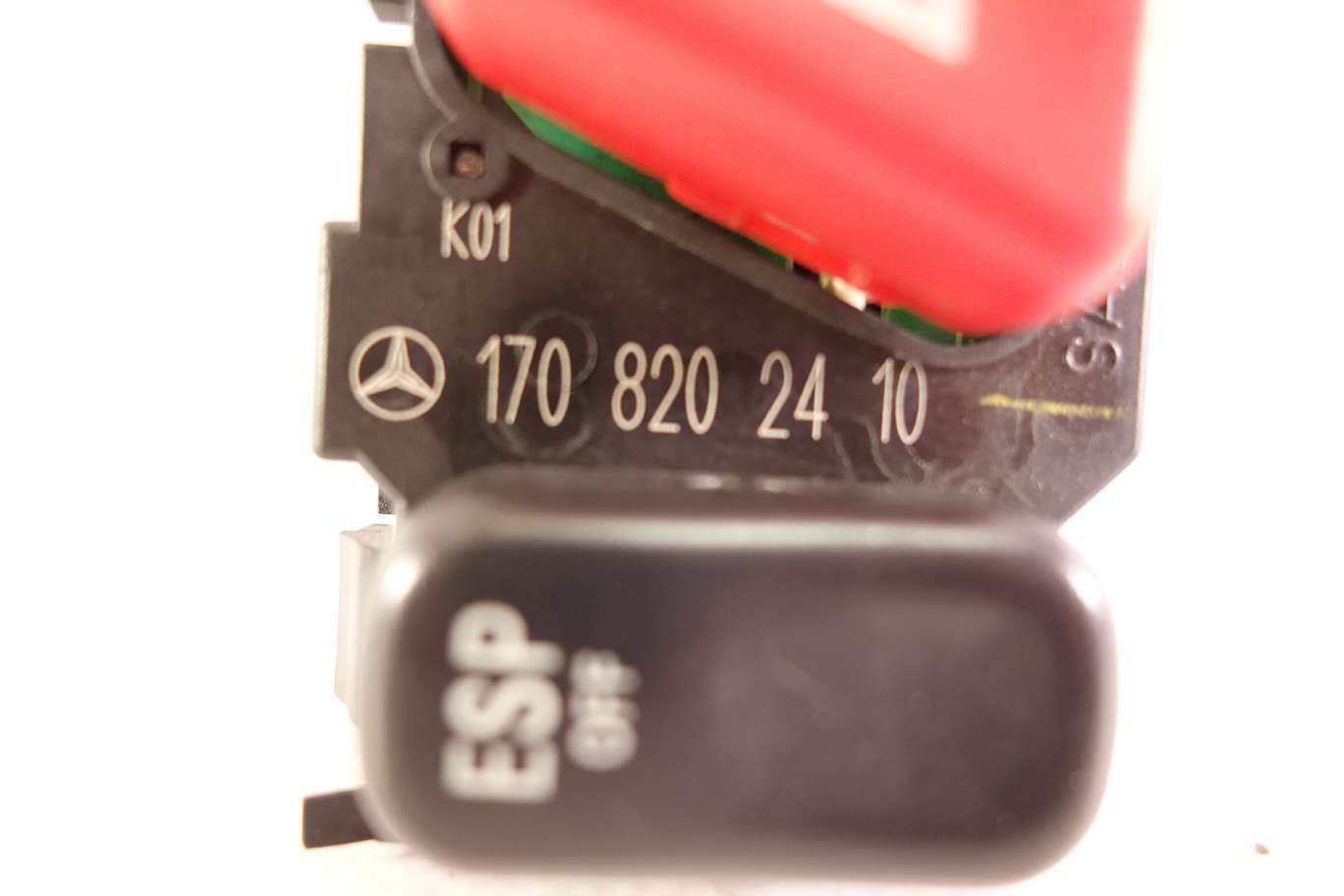 Interruptor de emergencia Mercedes SLK 1708202410 170 820 24 10 501786230 501 786 230 01572792 0157 2792 - foto 2
