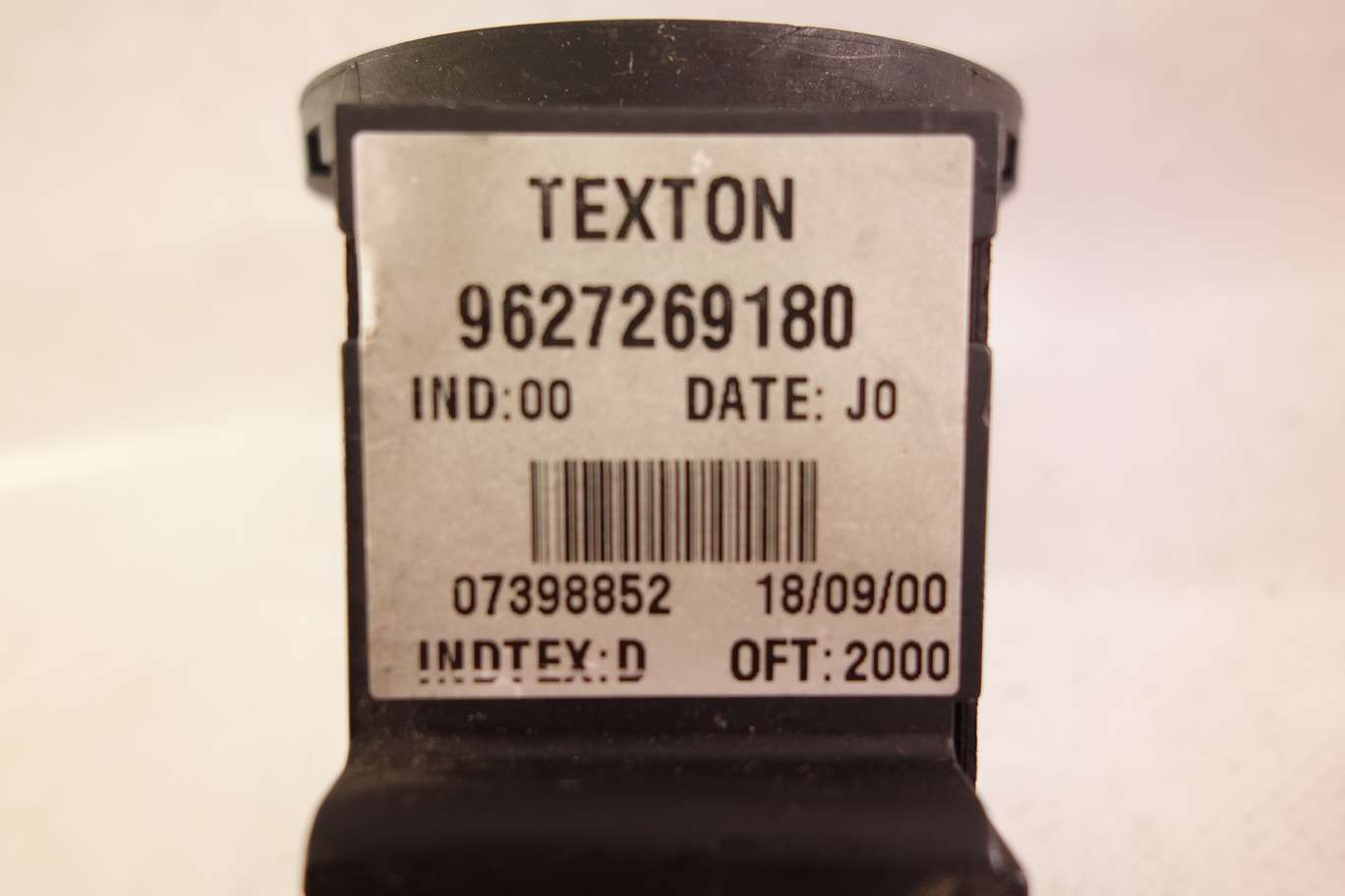 Lector llave inmobilizador Peugeot Citroen 9627269180 IND 00 DATE JO - foto 2