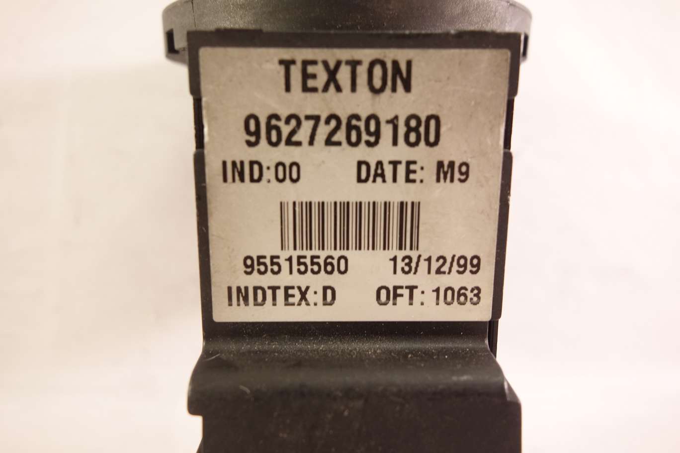Lector de llave Citroen Xantia 9627269180 95515560 IND 00 DATE M9 - foto 2