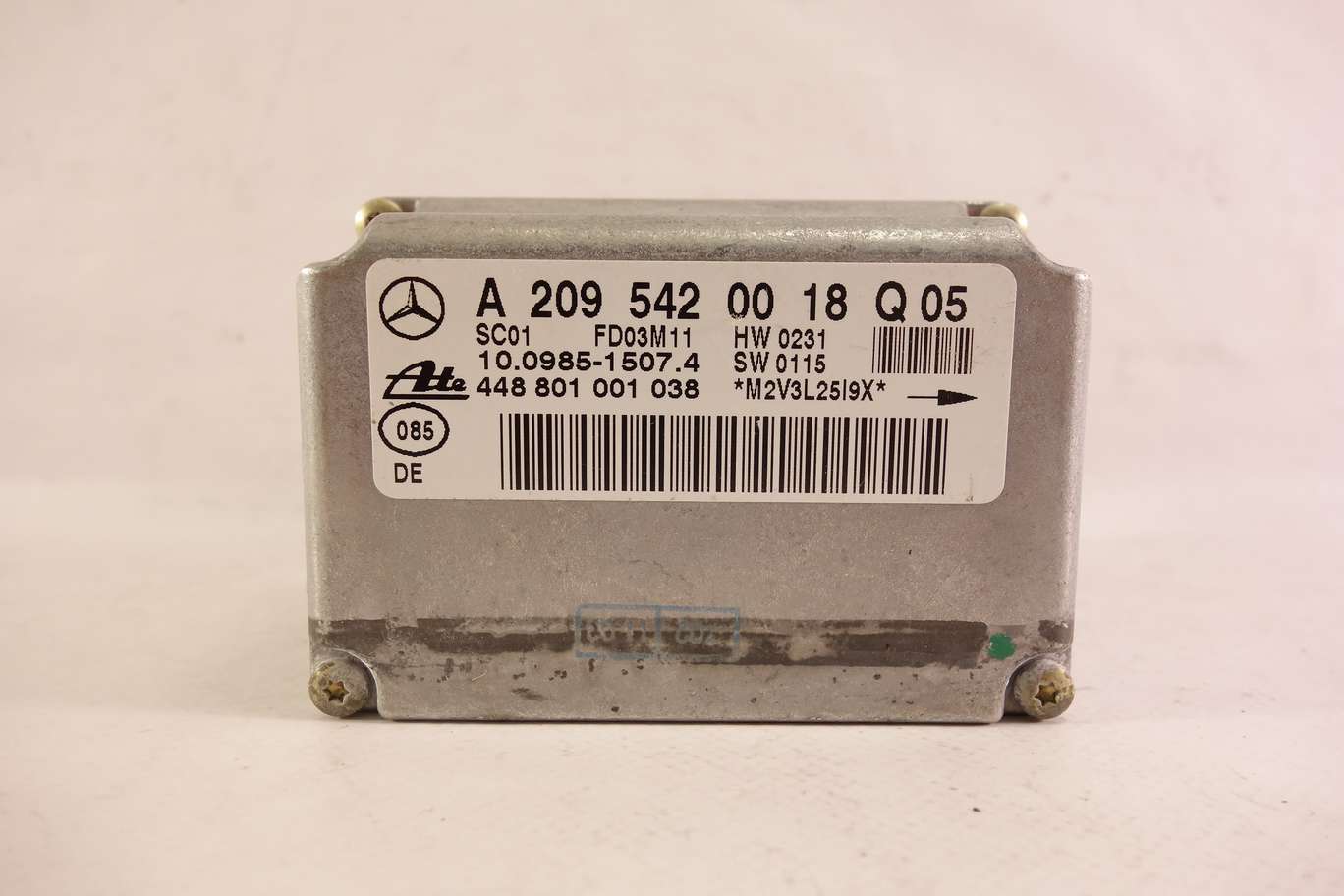 Sensor velocidad de guiñada Mercedes W203 W209 A2095420018Q05 A2095420018 Q 05 ATE 448801001038 448 801 001 038 10098515074 10 0985 1507 4 - foto 1
