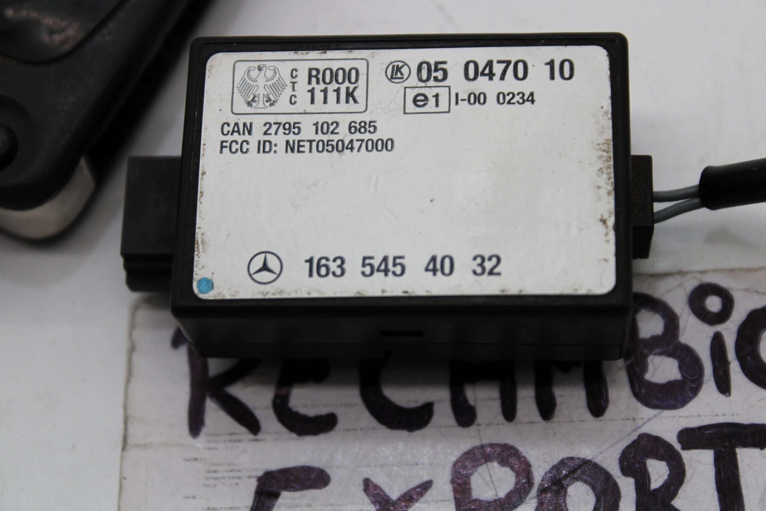 Lector Llave Inmovilizador Mercedes Clase M - foto 2