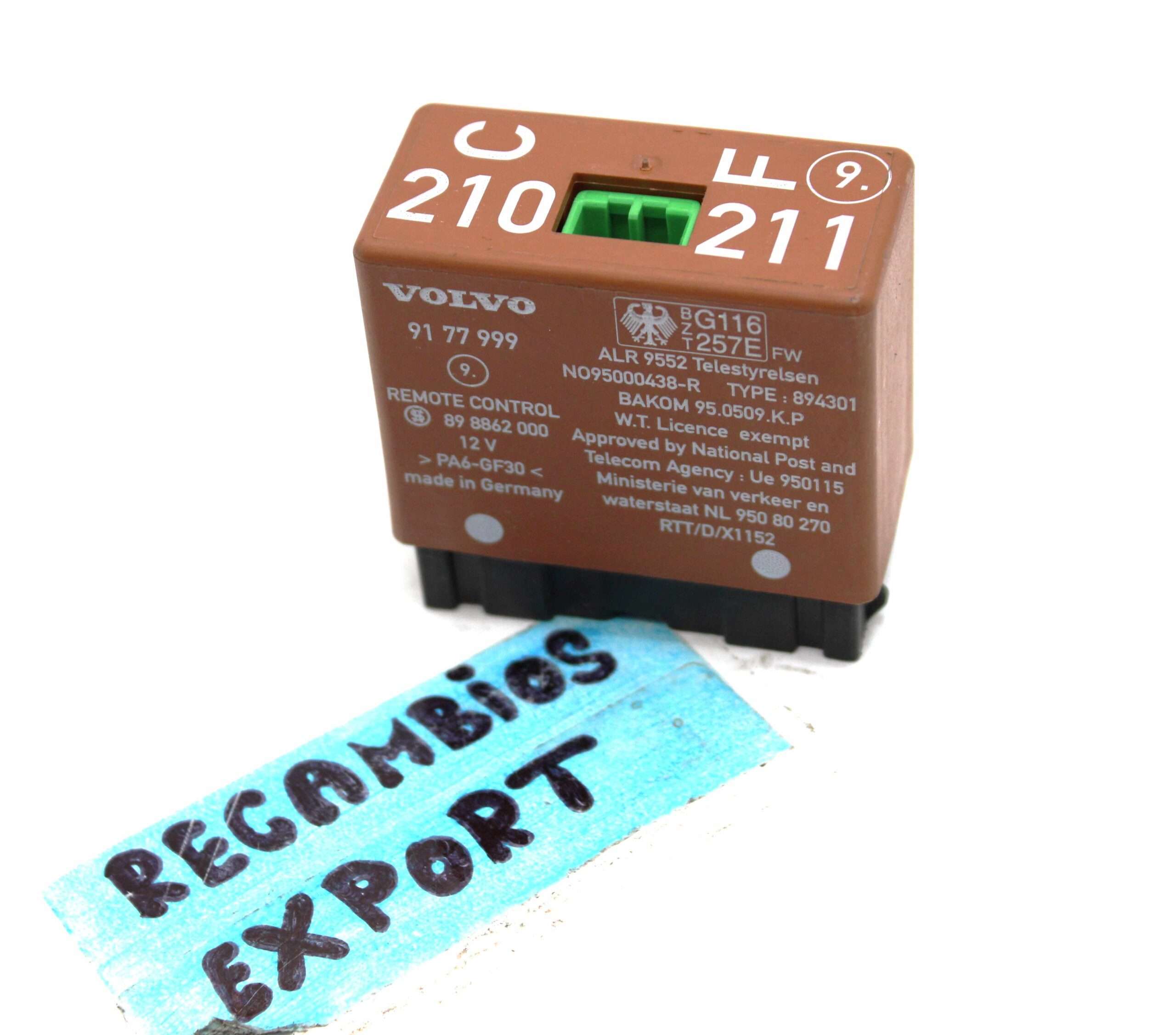 Relé C 210 F 211 Volvo 850 - foto 1