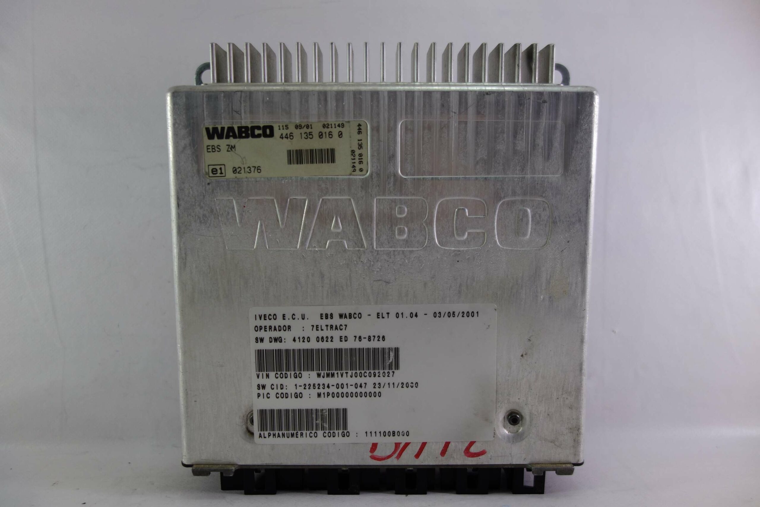 Centralita de control EBS para Iveco 4461350160 446 135 016 0 E1021376 E1 021376 41200622ED 41200622 ED 4120 0622 ED - foto 1