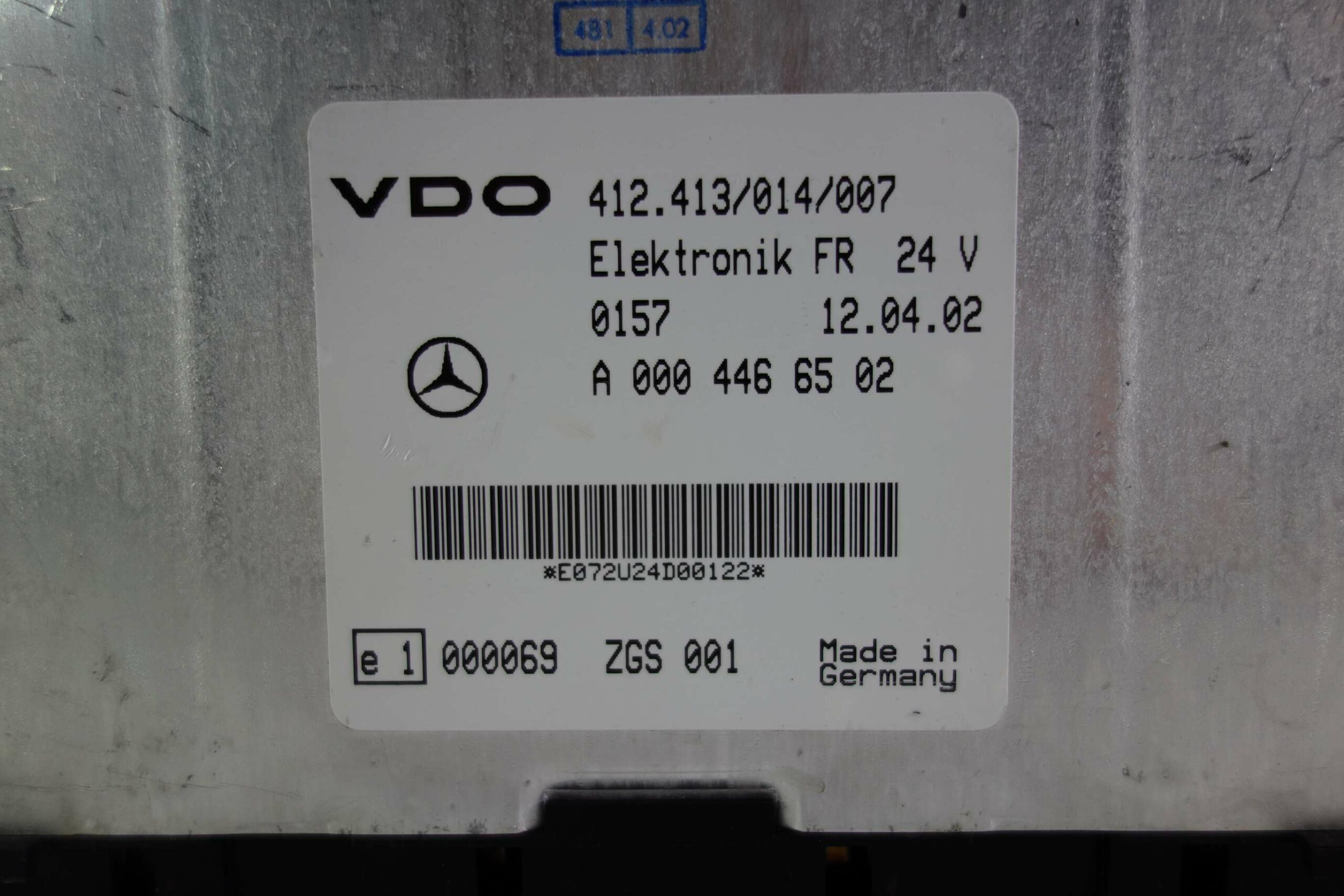 Módulo de control Mercedes Atego A0004466502 A 000 446 65 02 E1 000069 E1000069 - foto 2