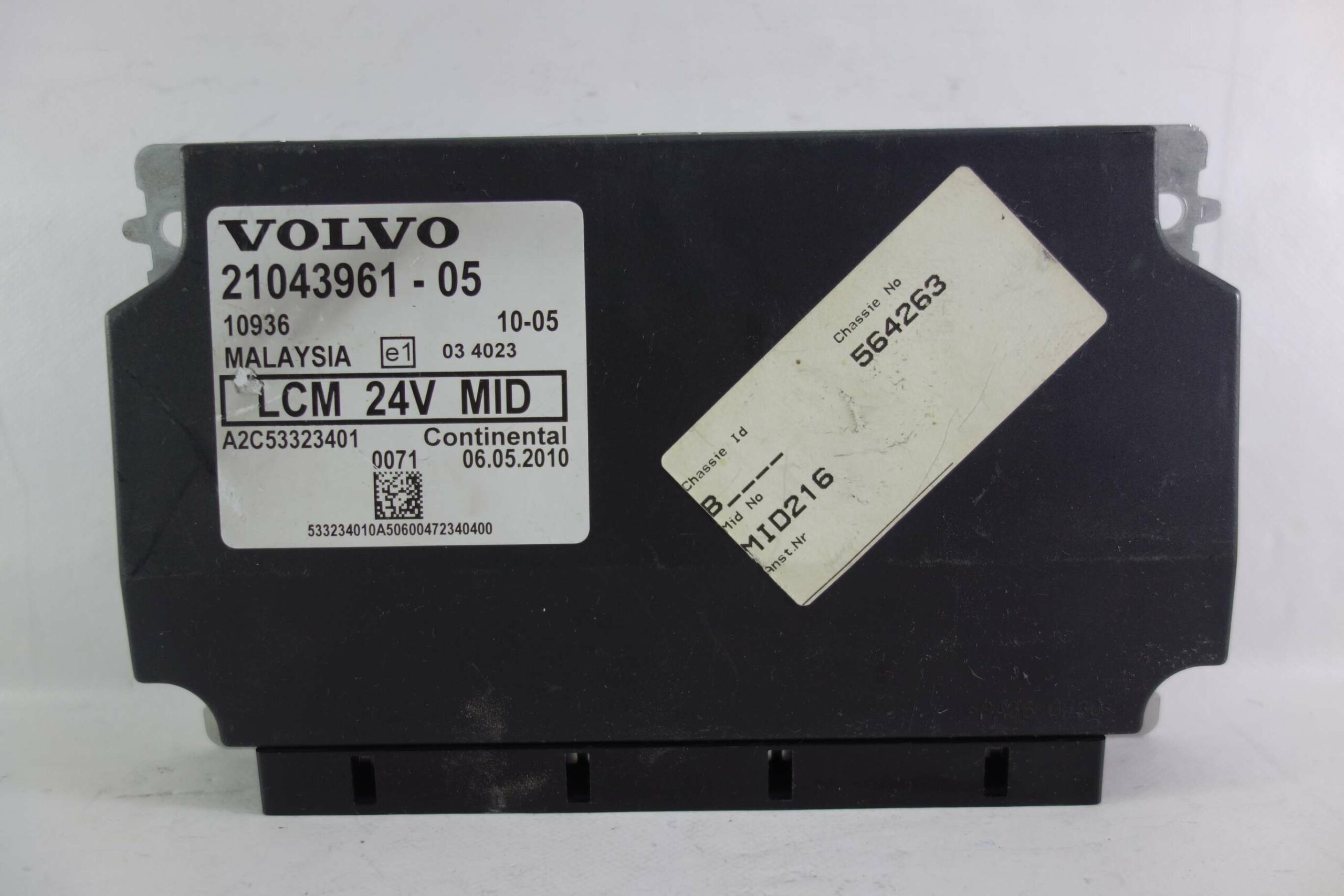 Módulo control de luces Volvo 21043961-05 21043961 05 2104396105 E103423 E1 03 4023 A2C53323401 - foto 1