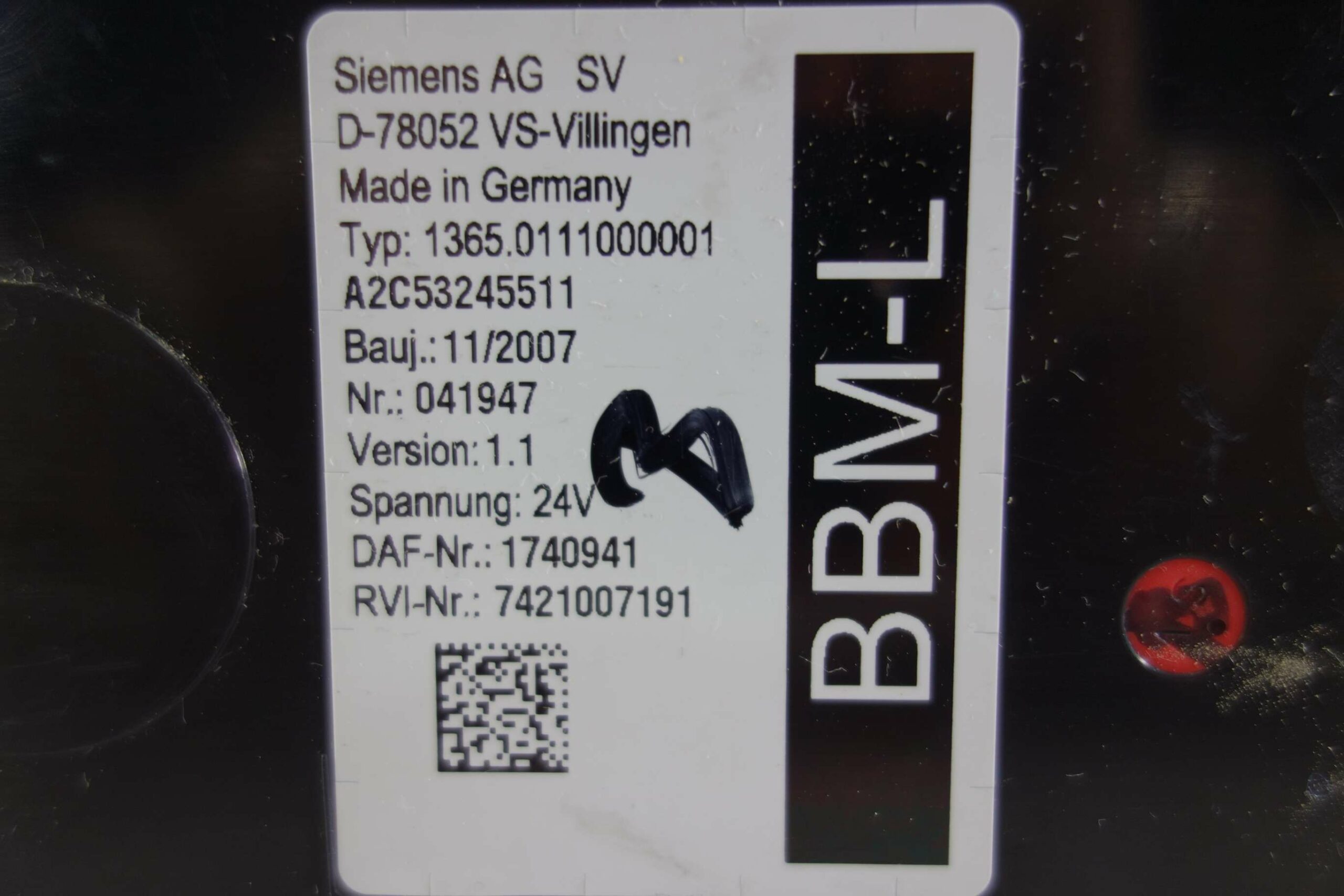 Unidad de control Daf A2C53245511 1365 0111000001 13650111000001 D-78052 1740941 7421007191 - foto 2