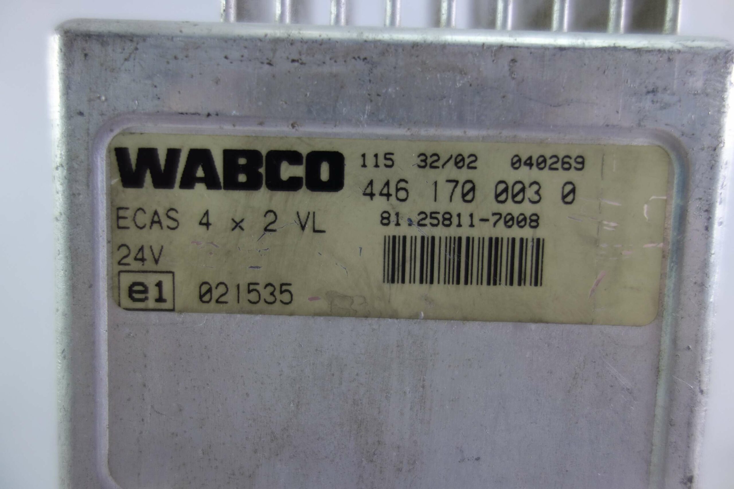 Unidad de control ECU Man Wabco 4461700030 446 170 003 0 E1 021535 E1021535 81258117008 - foto 2
