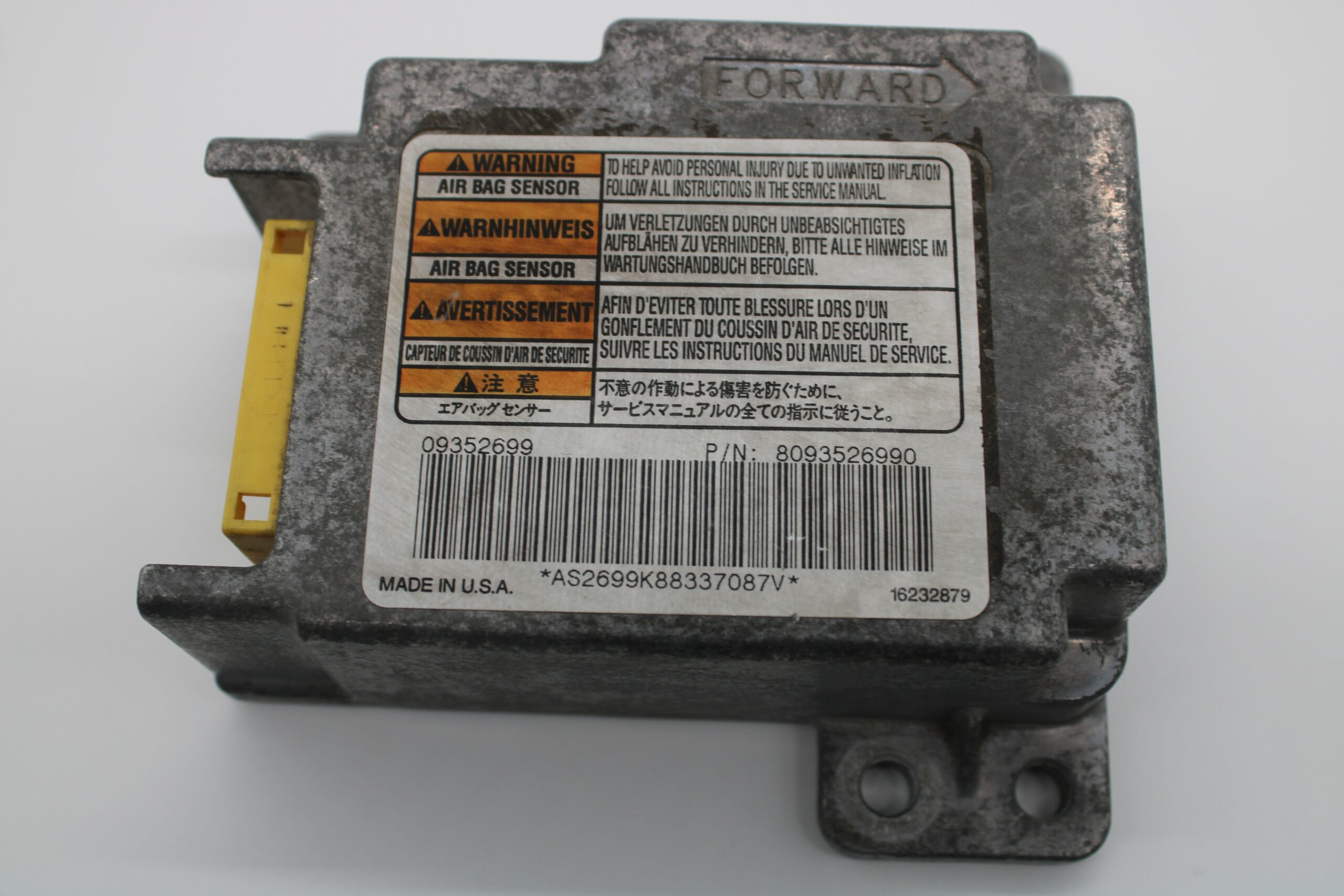 Centralita de Airbag Isuzu Troper 09352699 8093526990 - foto 2