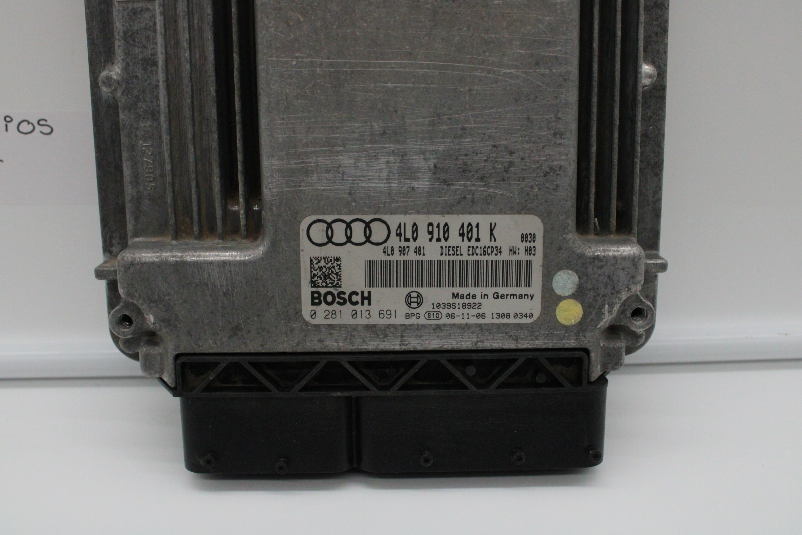Centralita del Motor Audi Q7 4L0910401K 4L0 910 401 K 0281013691 0 281 013 691 - foto 2