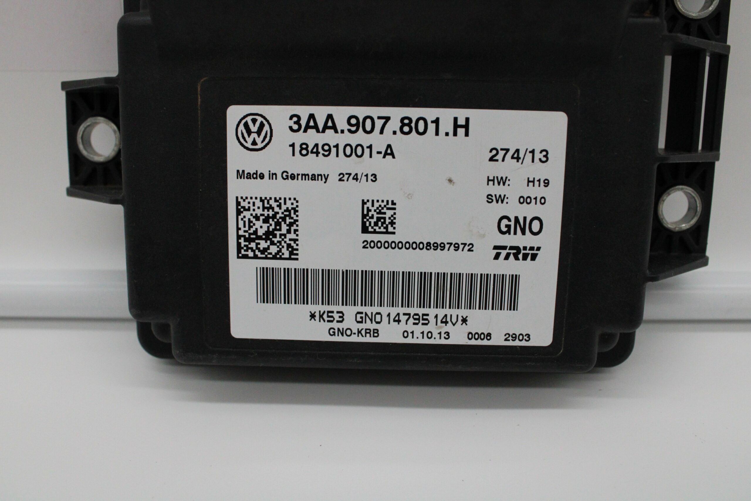 Módulo de control freno Volkswagen 3AA907801H 3AA 907 801 H 18491001A 18491001 A - foto 2