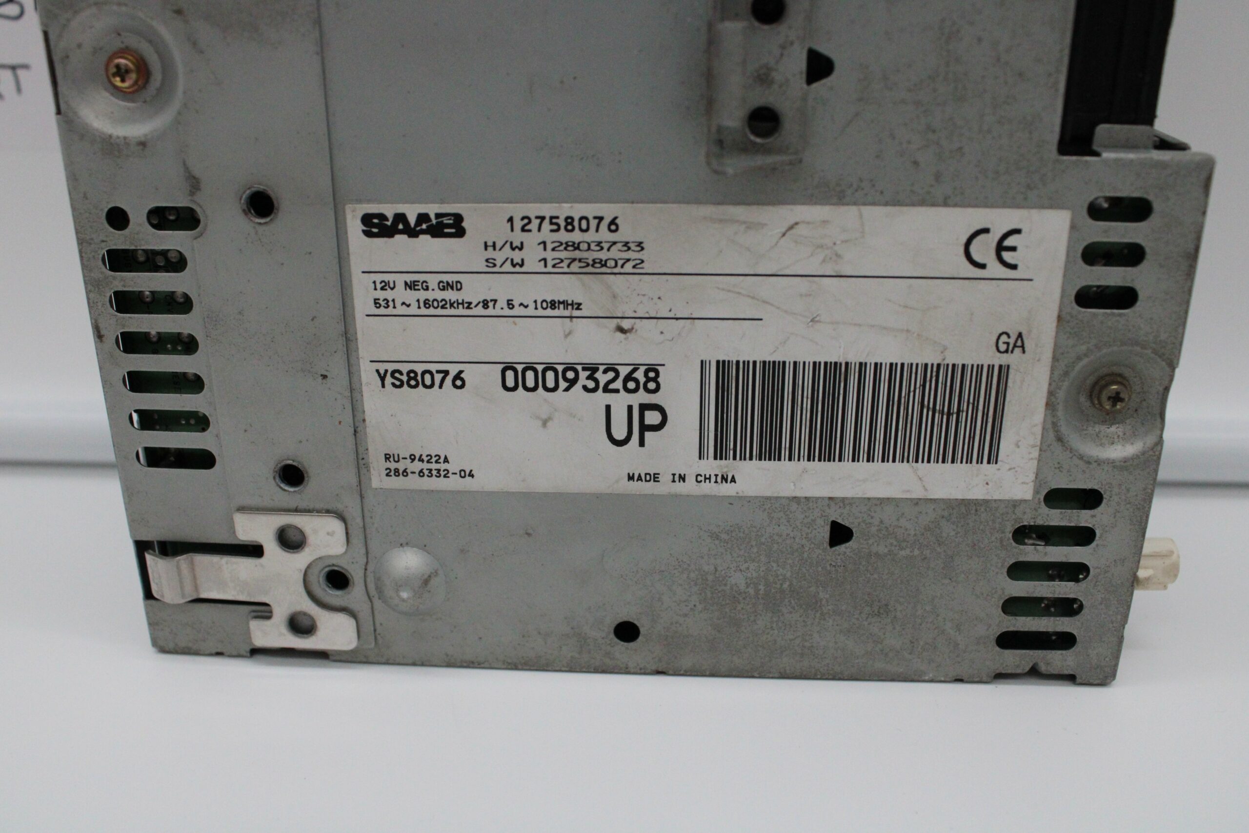 Sistema de Navegación Saab 12758076 12803733 12758072 - foto 2