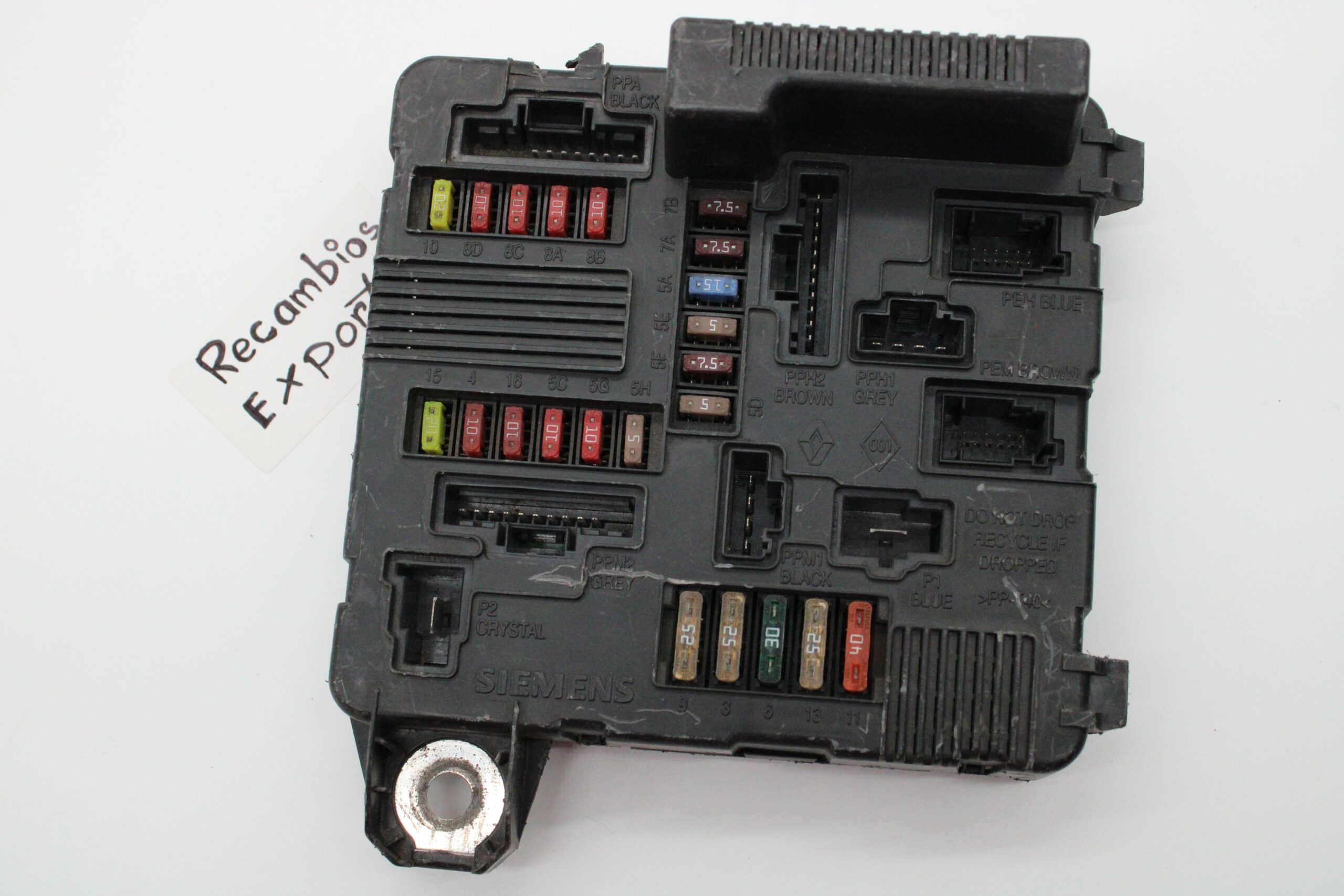 Caja de fusibles Renault Megane 8200306032C S118399200G S118399200 G - foto 3
