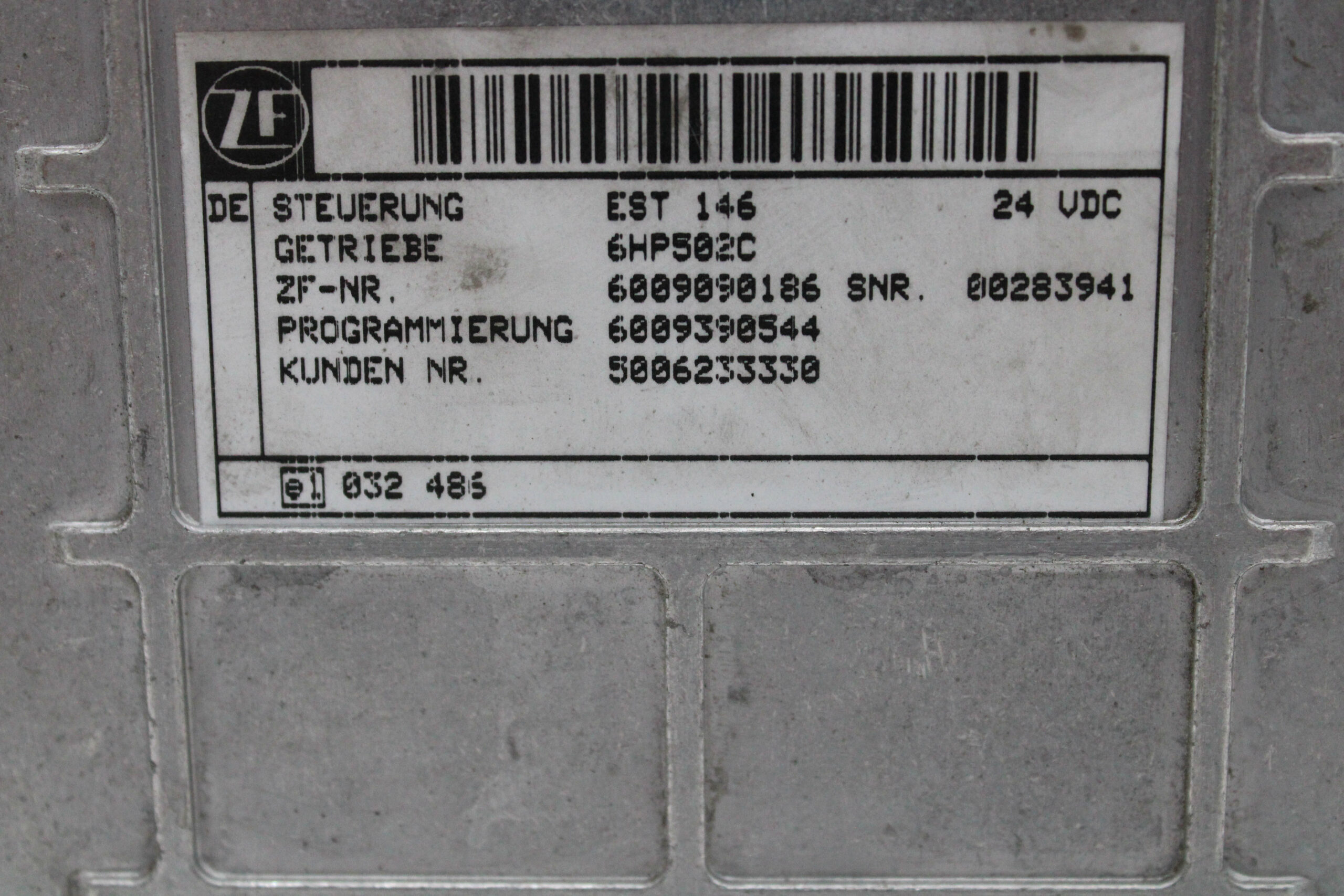 Dispositivo de control de transmisión para Iveco 0260001041 0 260 001 041 ZF 6009390001 6009 390 001 6HP502C - foto 3