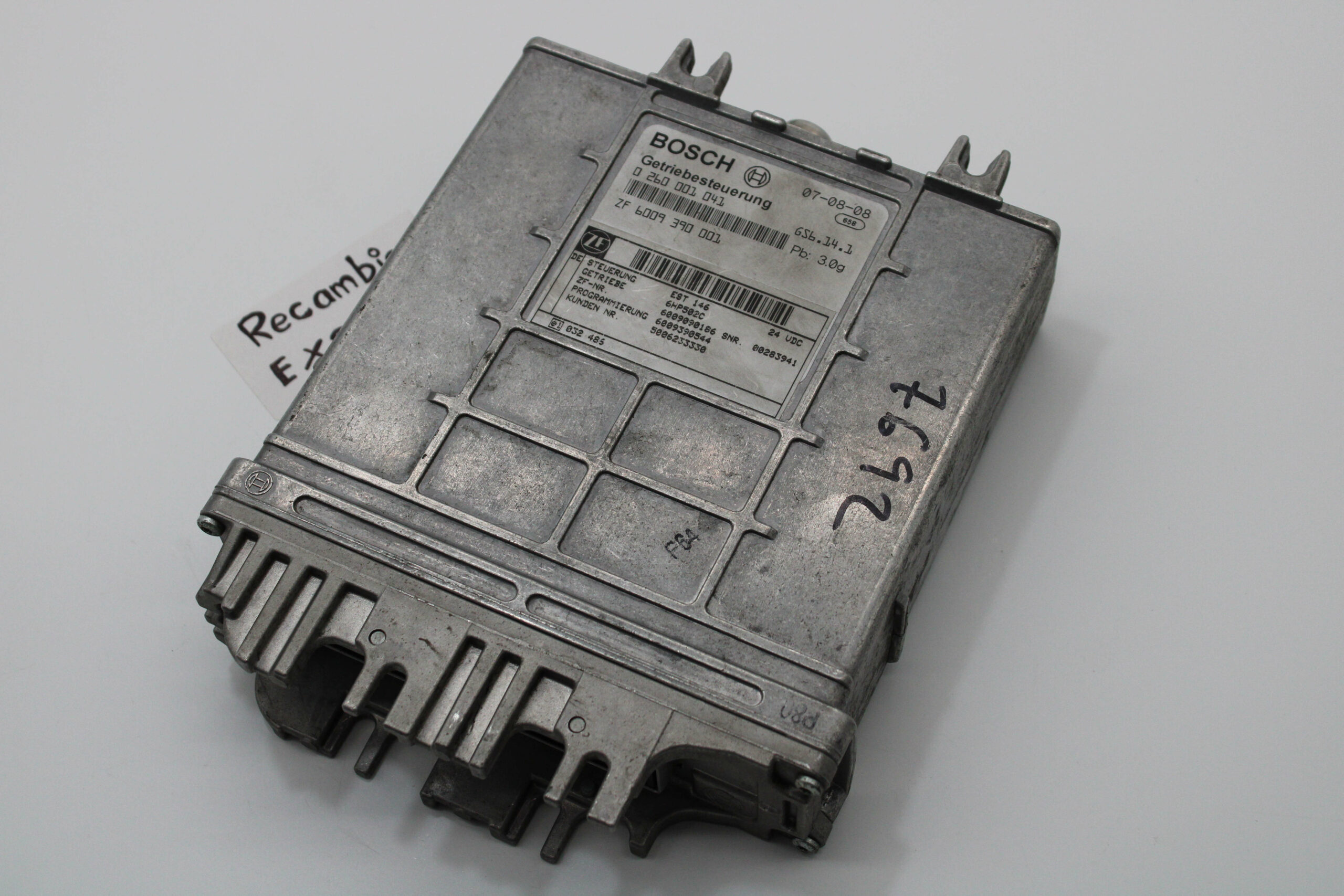 Dispositivo de control de transmisión para Iveco 0260001041 0 260 001 041 ZF 6009390001 6009 390 001 6HP502C - foto 1