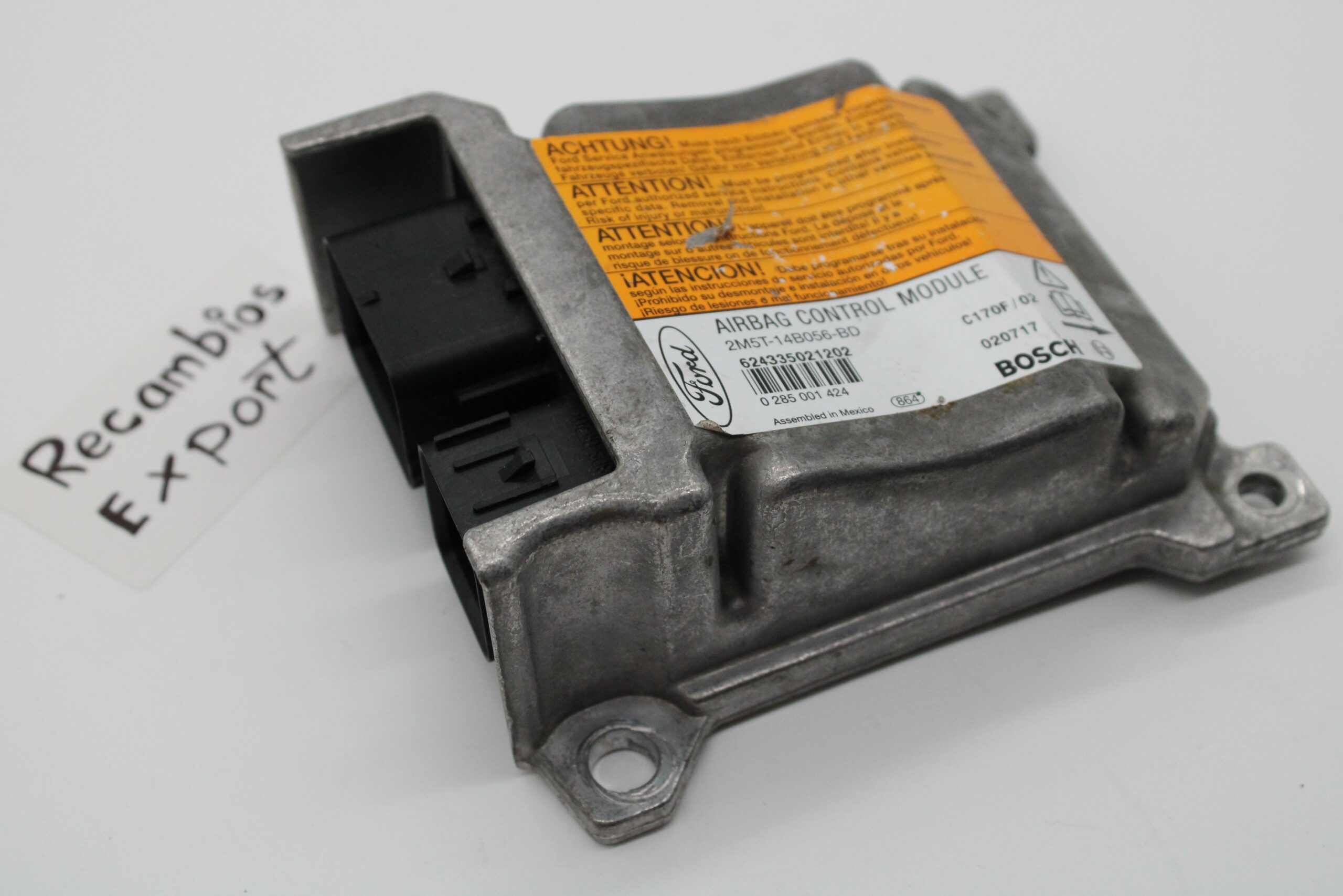 Centralita de Airbag Ford 2M5T14B056BD 2M5T 14B056 BD 0285001424 0 285 001 424 - foto 1