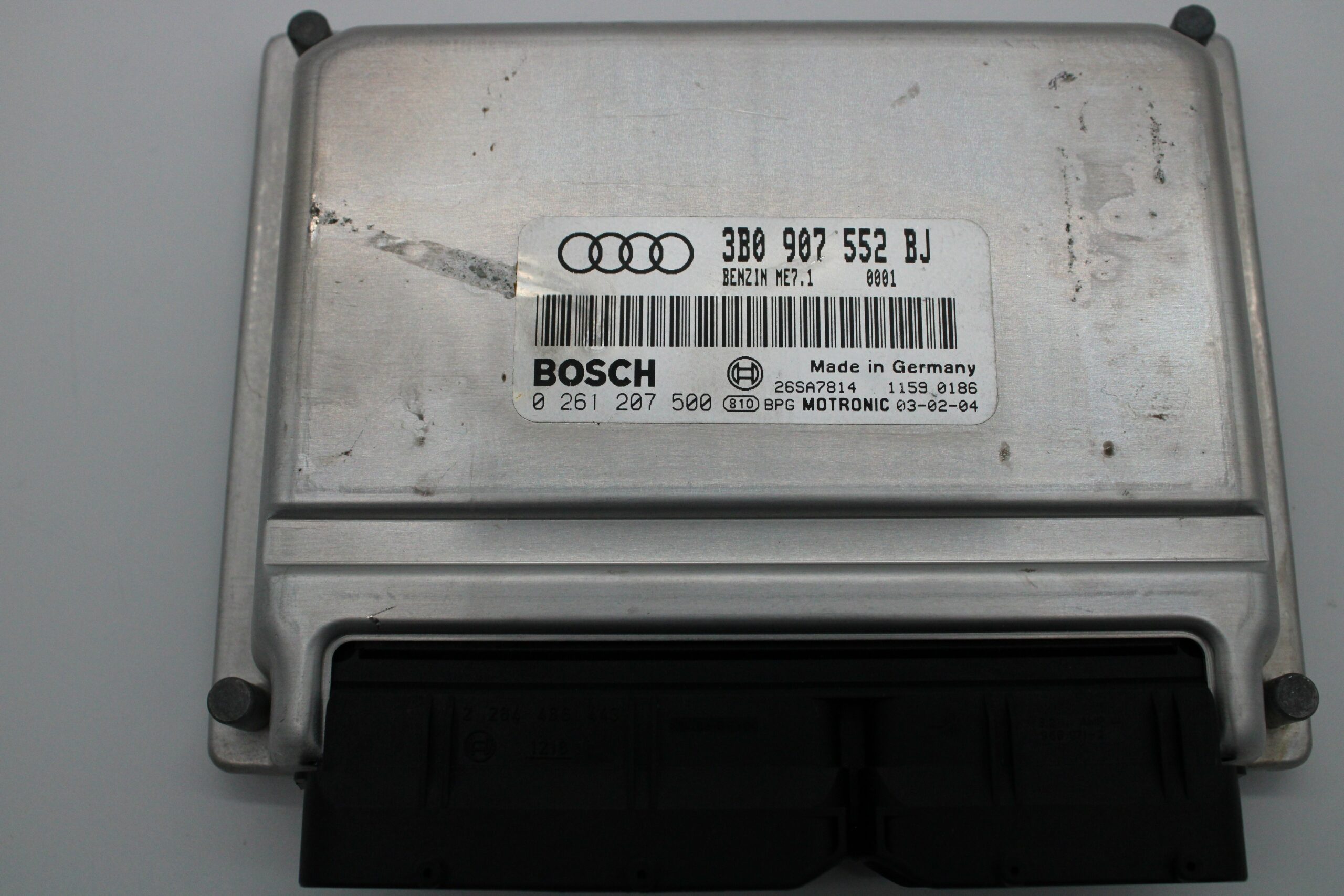 Centralita de Motor Audi A6 3B0907552BJ 3B0 907 552 BJ 0261207500 0 261 207 500 - foto 2