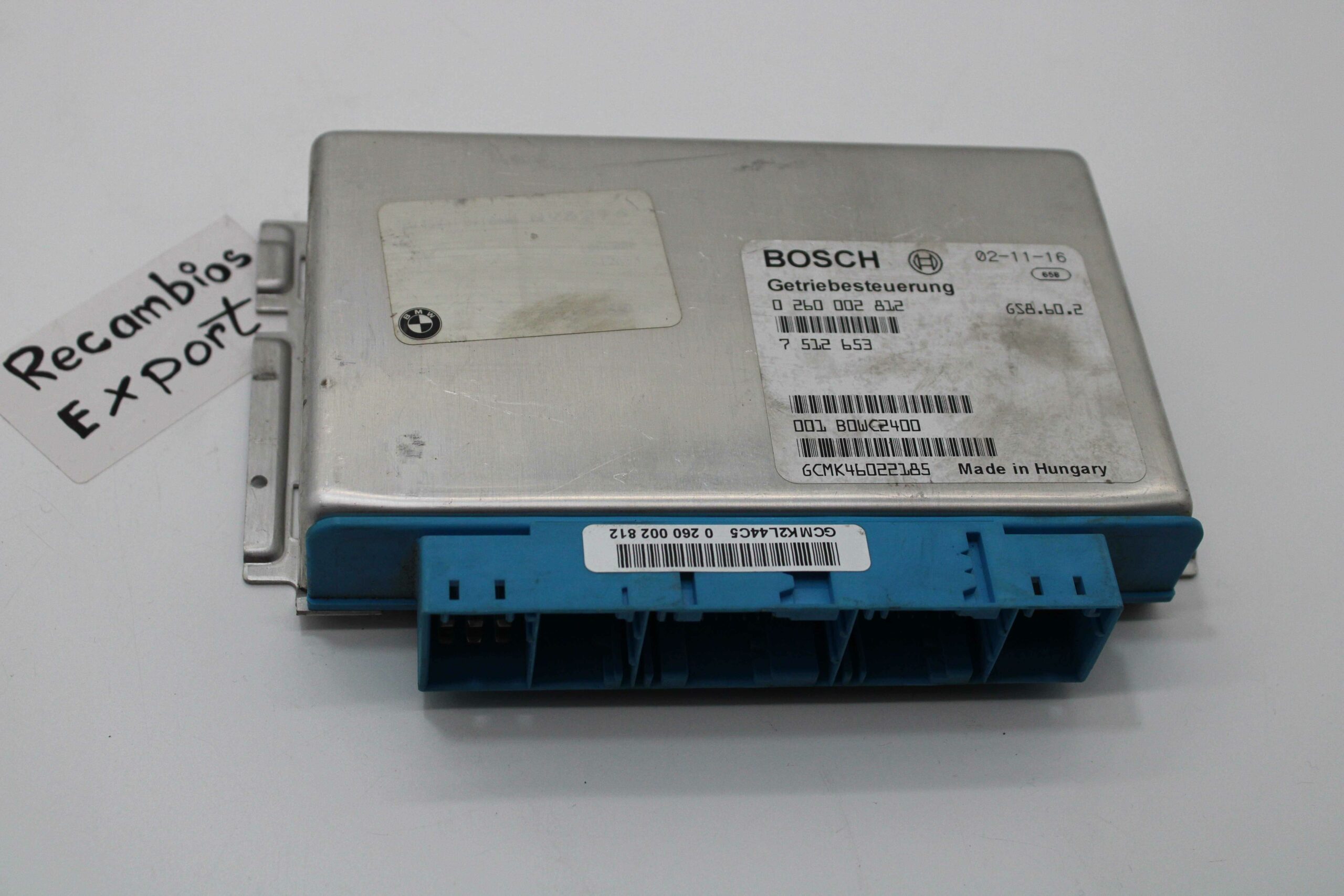 Centralita caja de cambios BMW 5 E39 0260002812 0 260 002 812 7512653 7 512 653 - foto 1