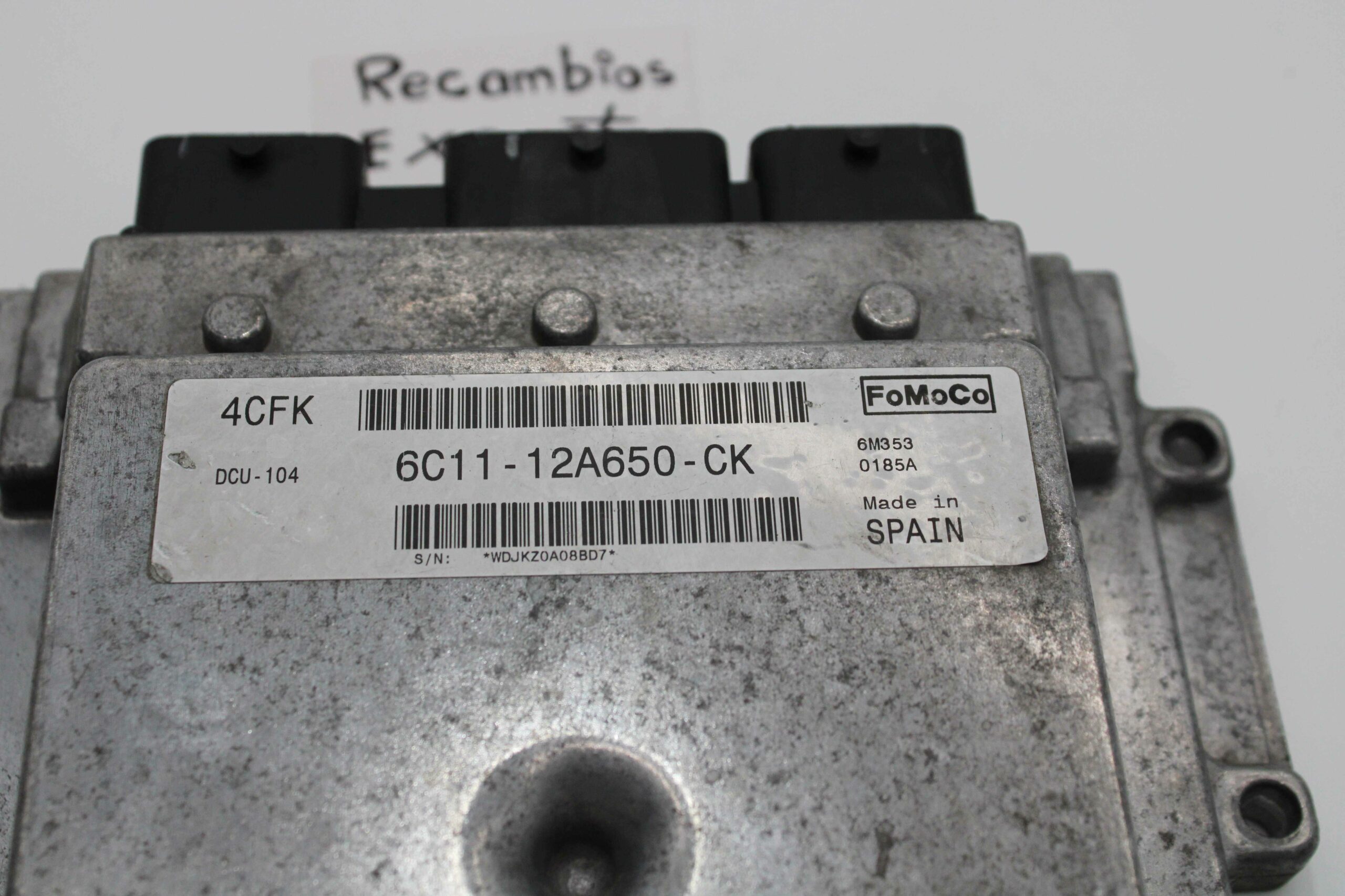 Centralita de Motor Ford Transit 6C1112A650CK 6C11 12A650 CK - foto 2