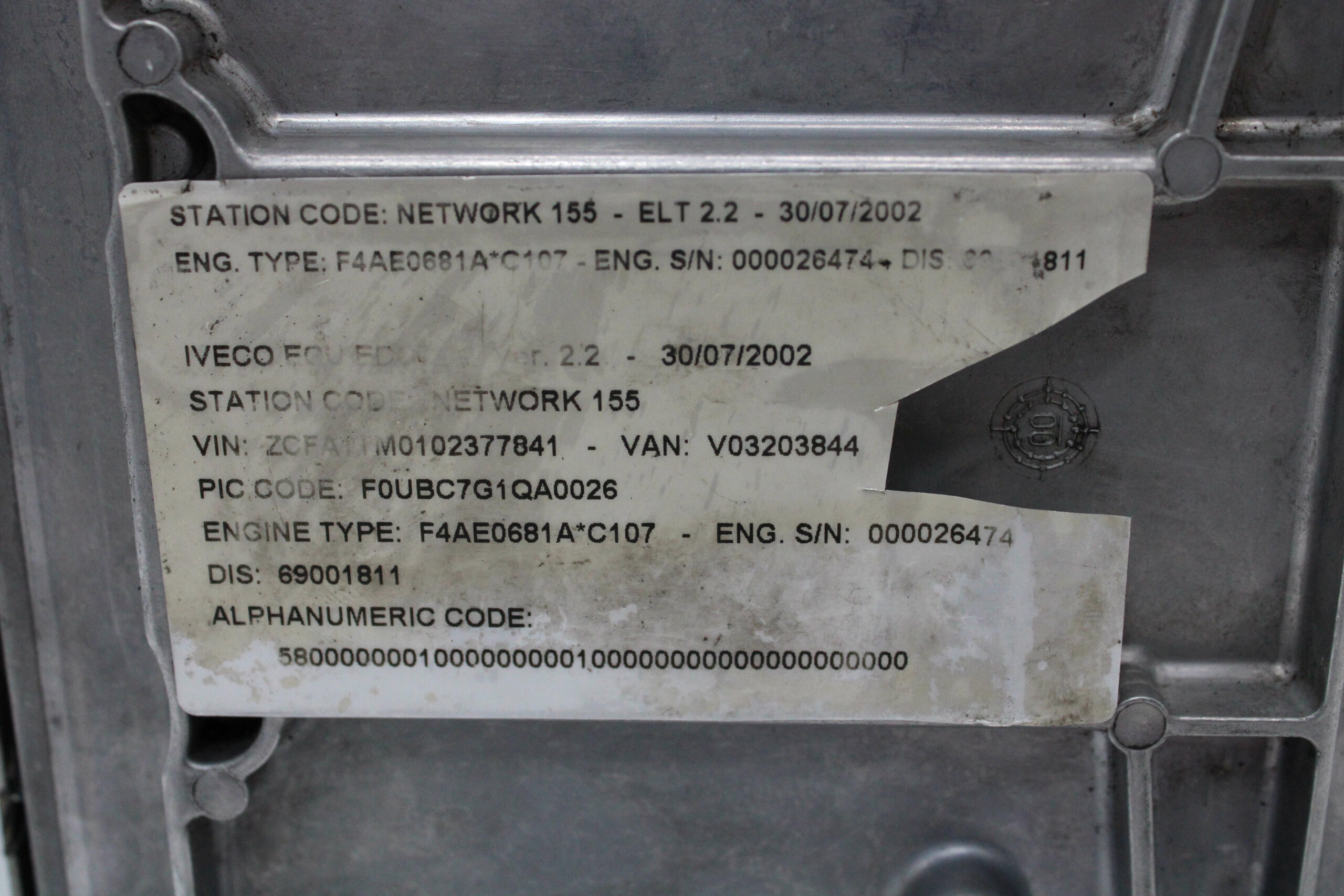 Centralita del Motor para IVECO EUROCARGO - foto 2