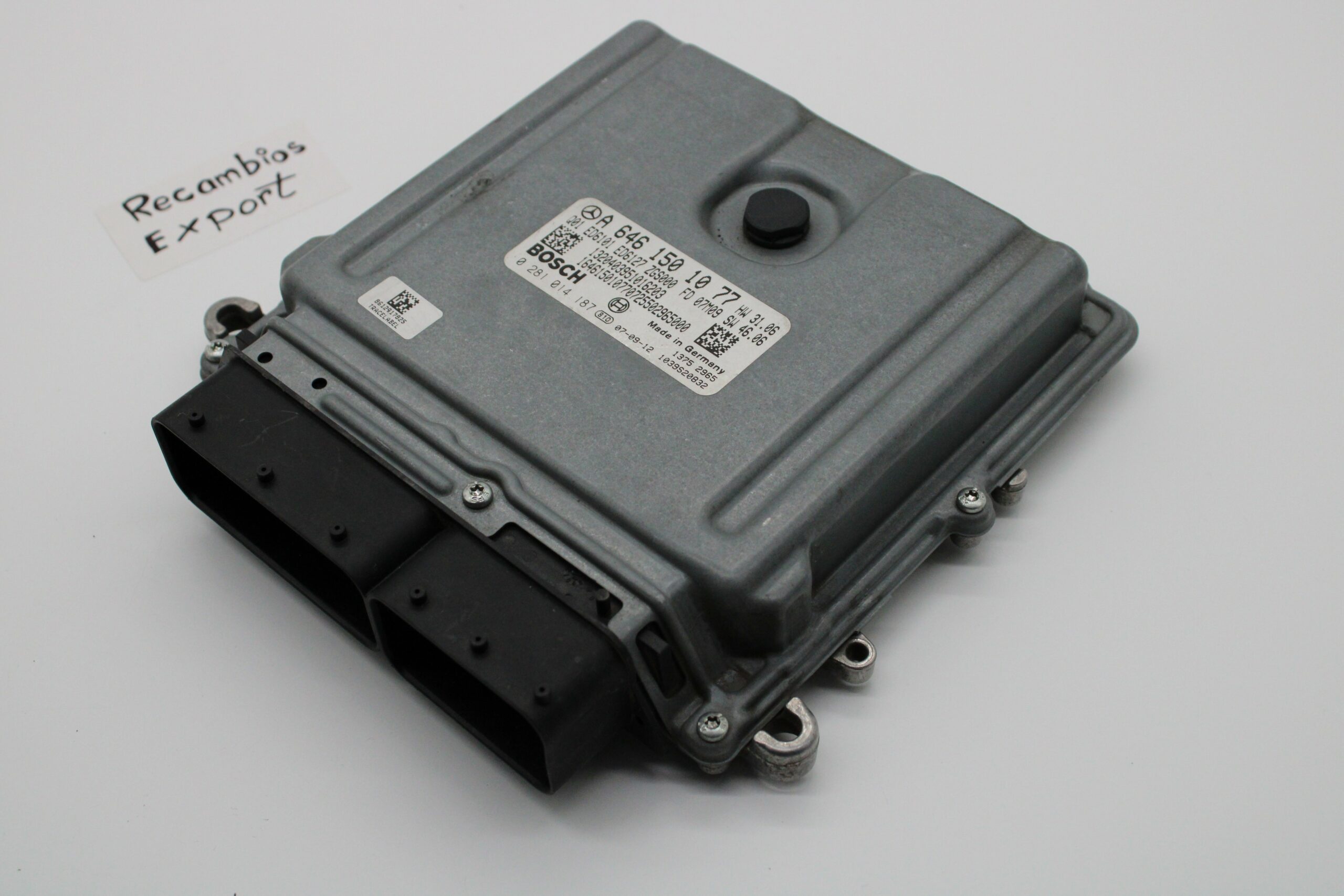 Centralita de Motor Mercedes Vito A6461501077 A 646 150 10 77 0281014187 0 281 014 187 - foto 1