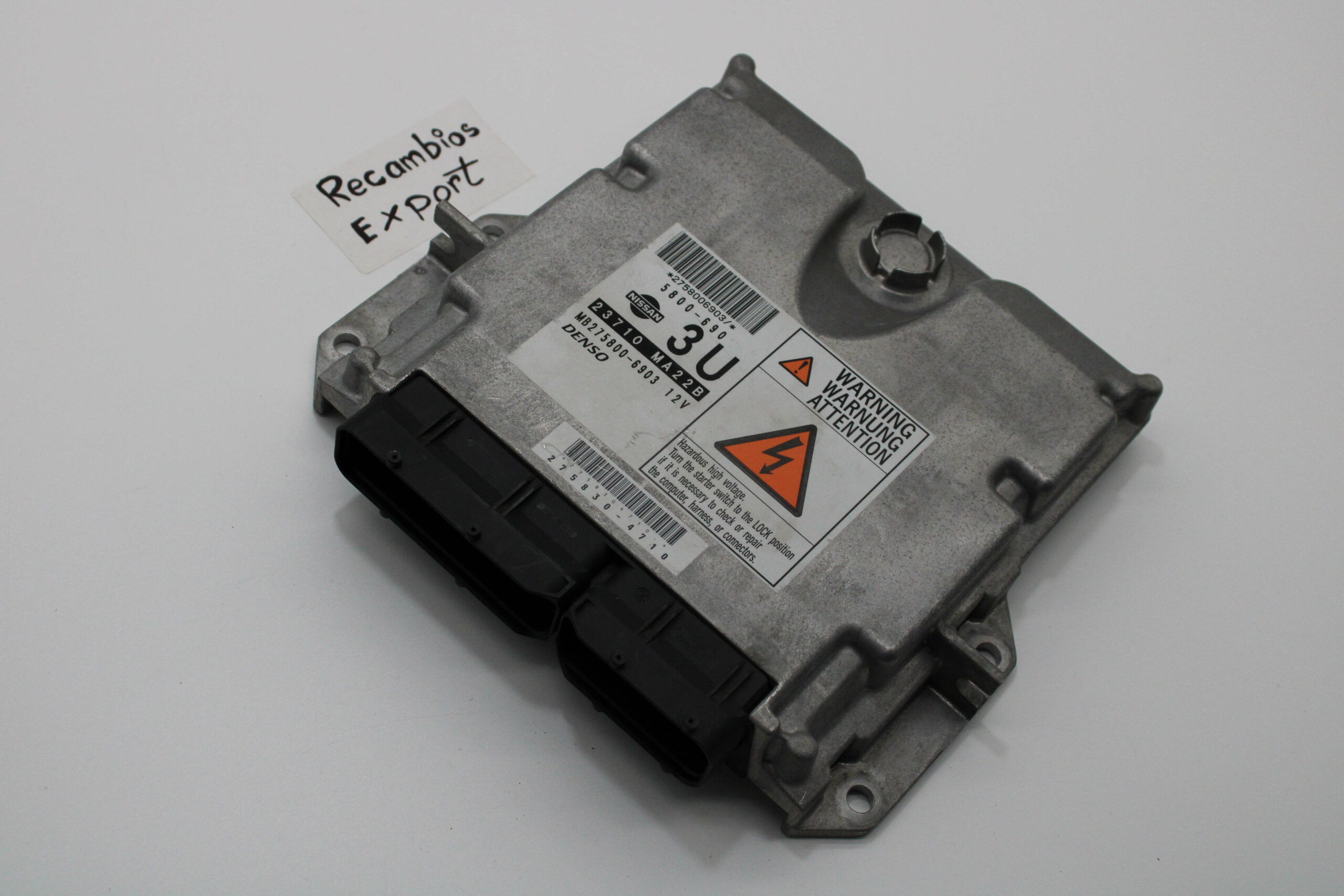 Centralita de Motor Nissan Cabstar 58006903U 5800 690 3U 23710MA22B 23710 MA22B DENSO MB2758006903 MB275800 6903 - foto 1