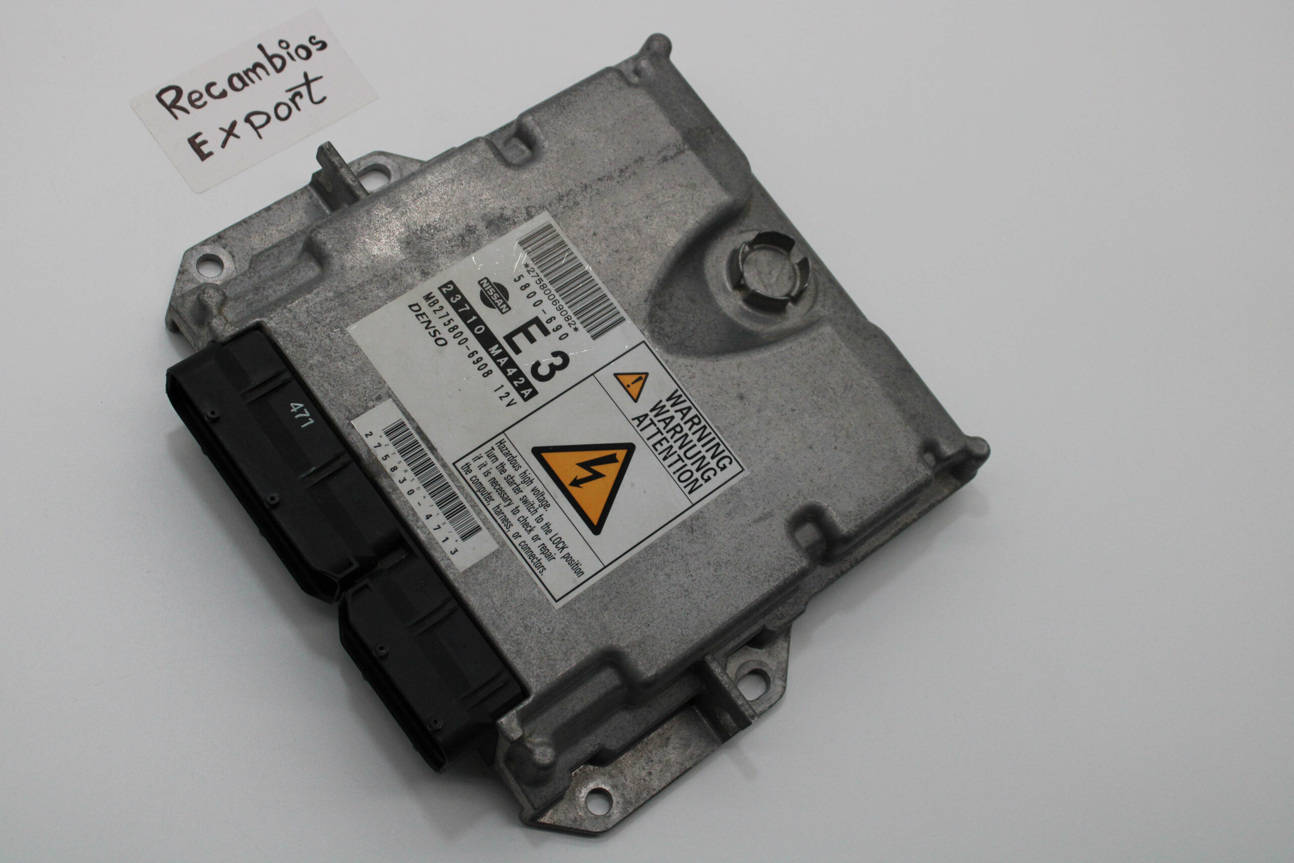 Centralita de Motor Nissan Cabstar 5800690E3 5800 690 E3 23710MA42A 23710 MA42A MB2758006908 MB275800 6908 - foto 1