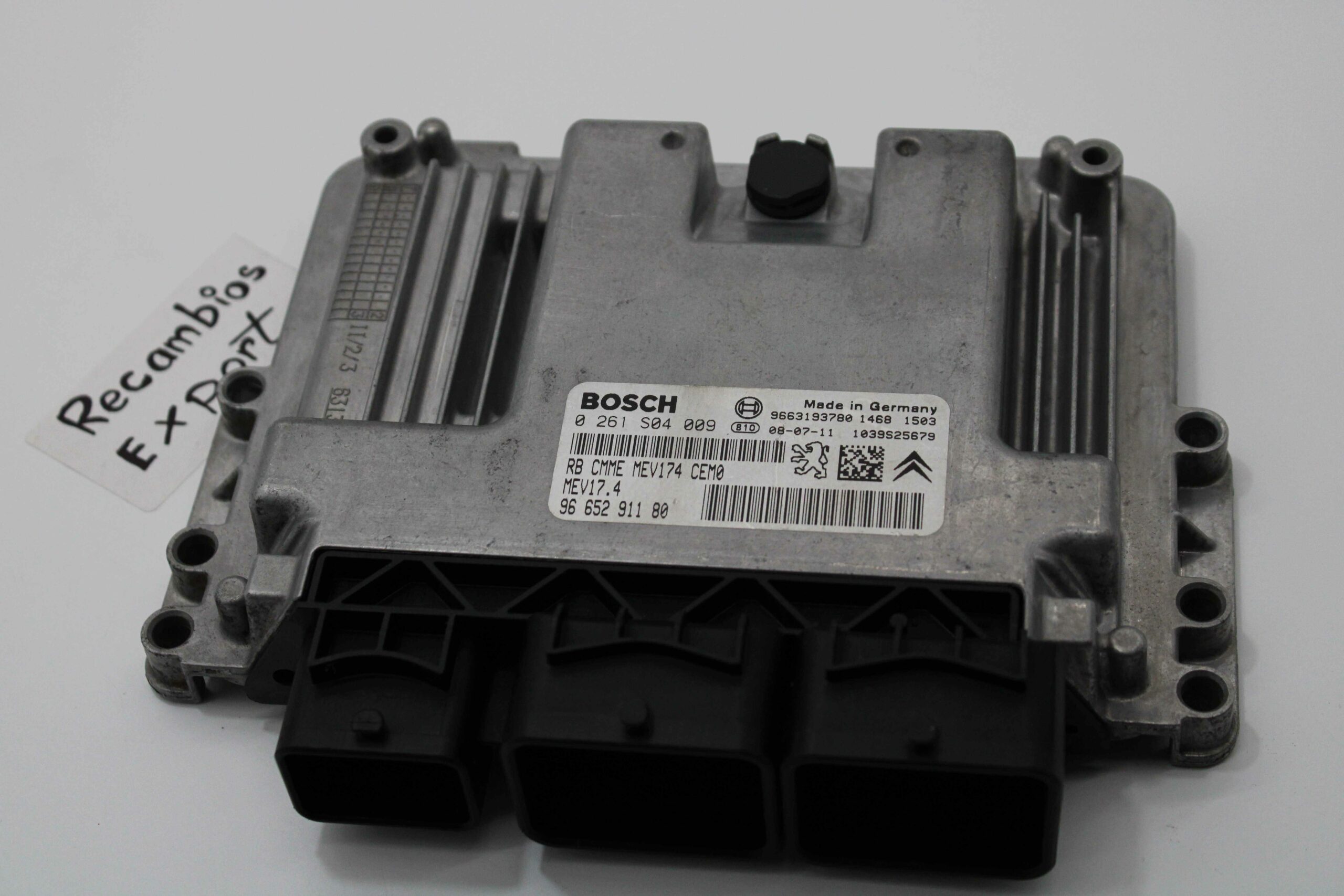 Centralita de Motor Peugeot 0261S04009 0 261 S04 009 9663193780 9665291180 96 652 911 80 - foto 1