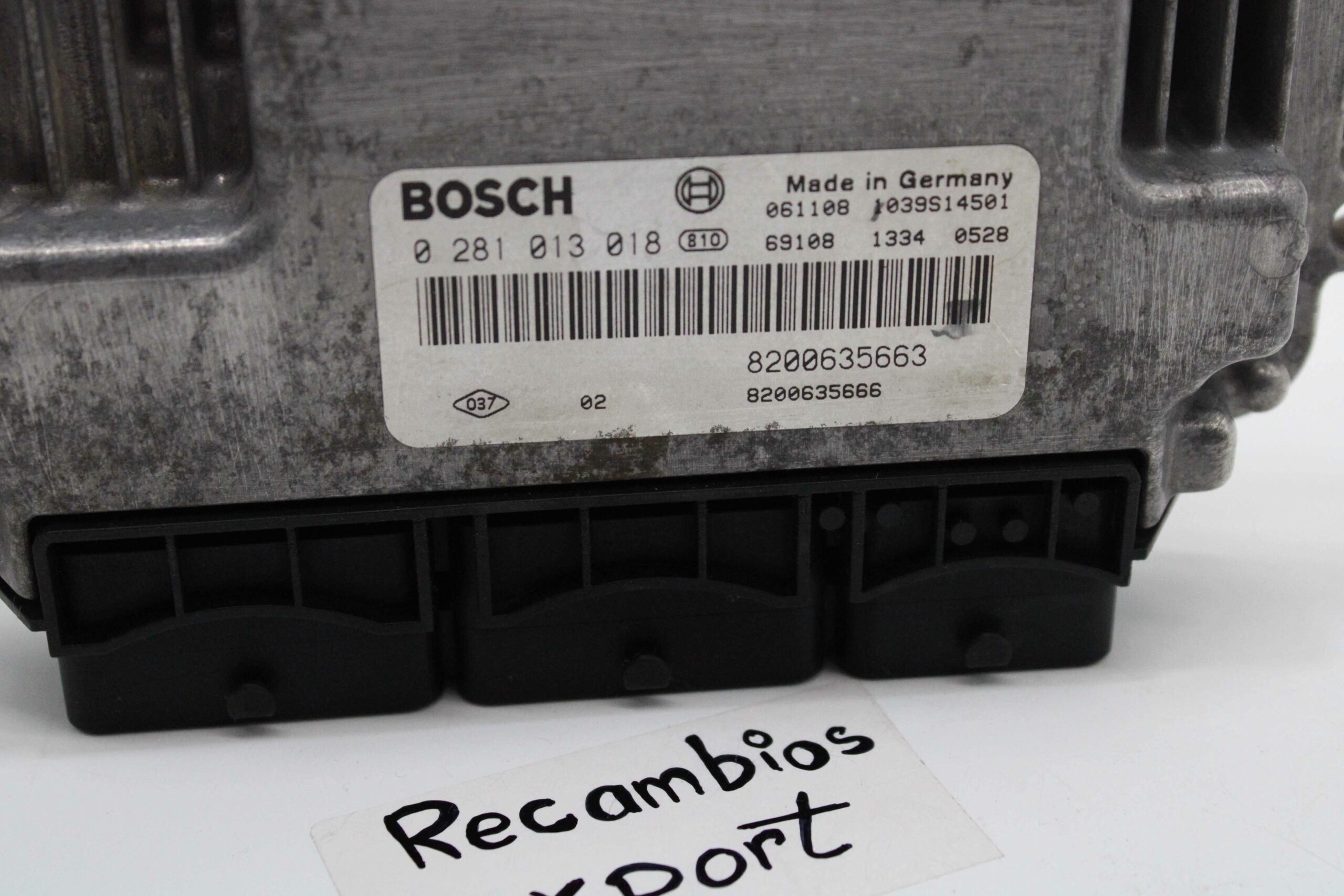 Centralita de Motor Renault Master 0281013018 0 281 013 018 8200635663 - foto 2