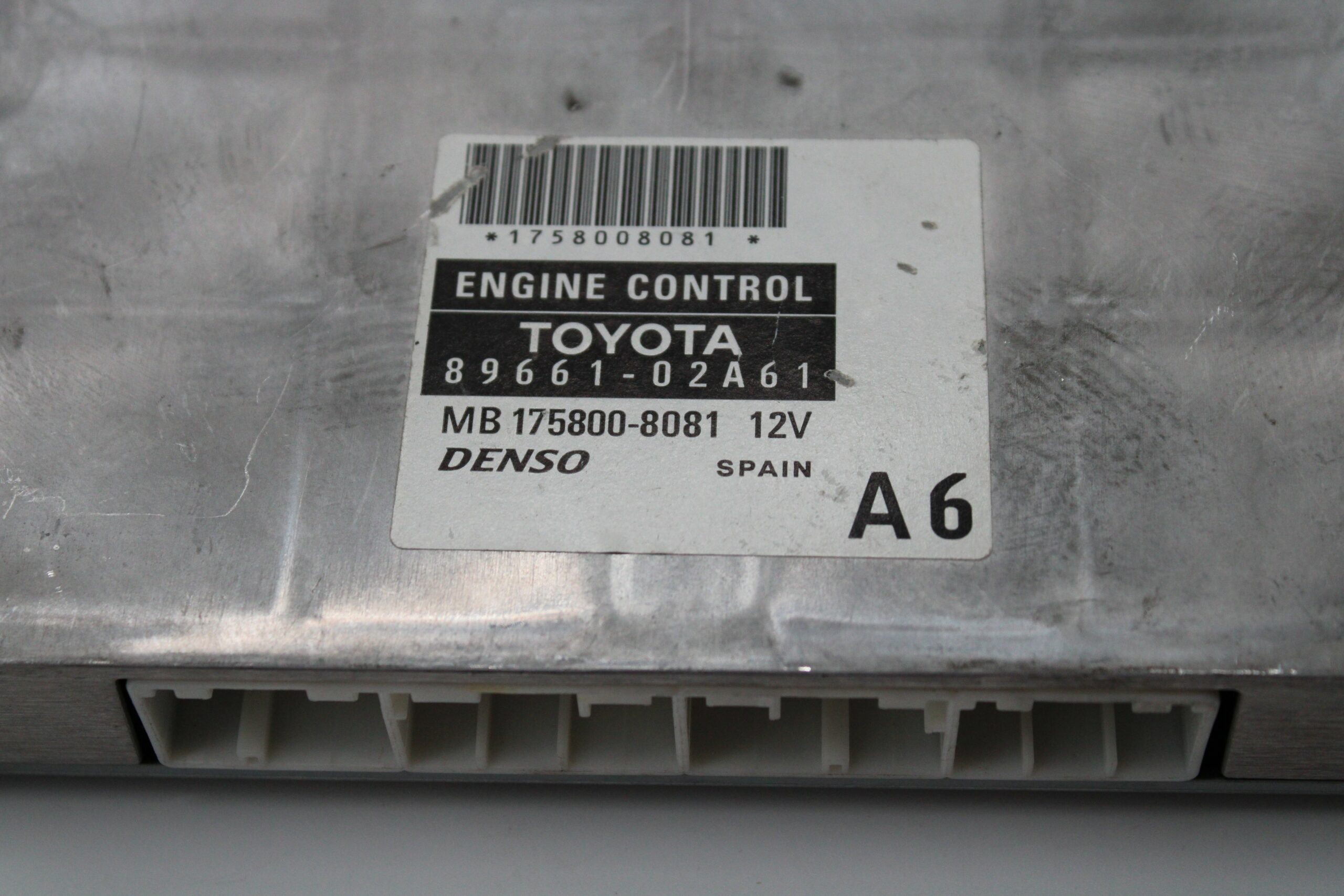 Centralita de Motor Toyota Corolla 8966102A61 89661 02A61 DENSO MB 1758008081 MB 175800 8081 - foto 2