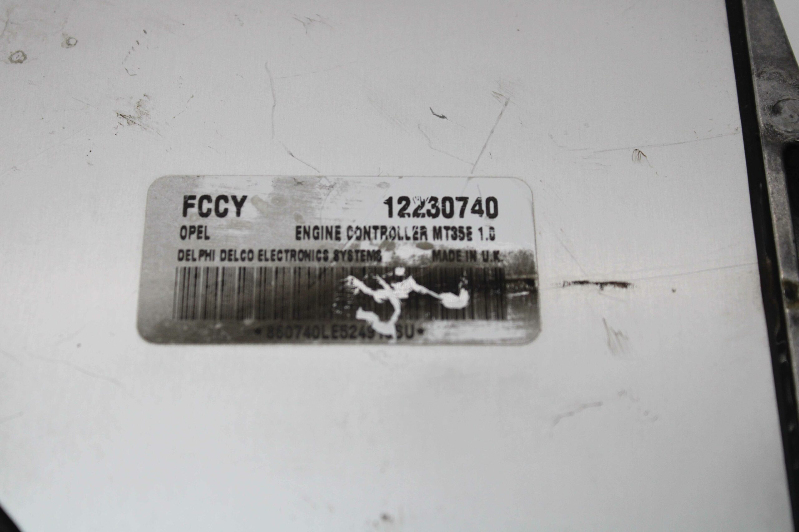 Centralita de Motor con Lector de Llave Opel Astra FCCY - foto 2
