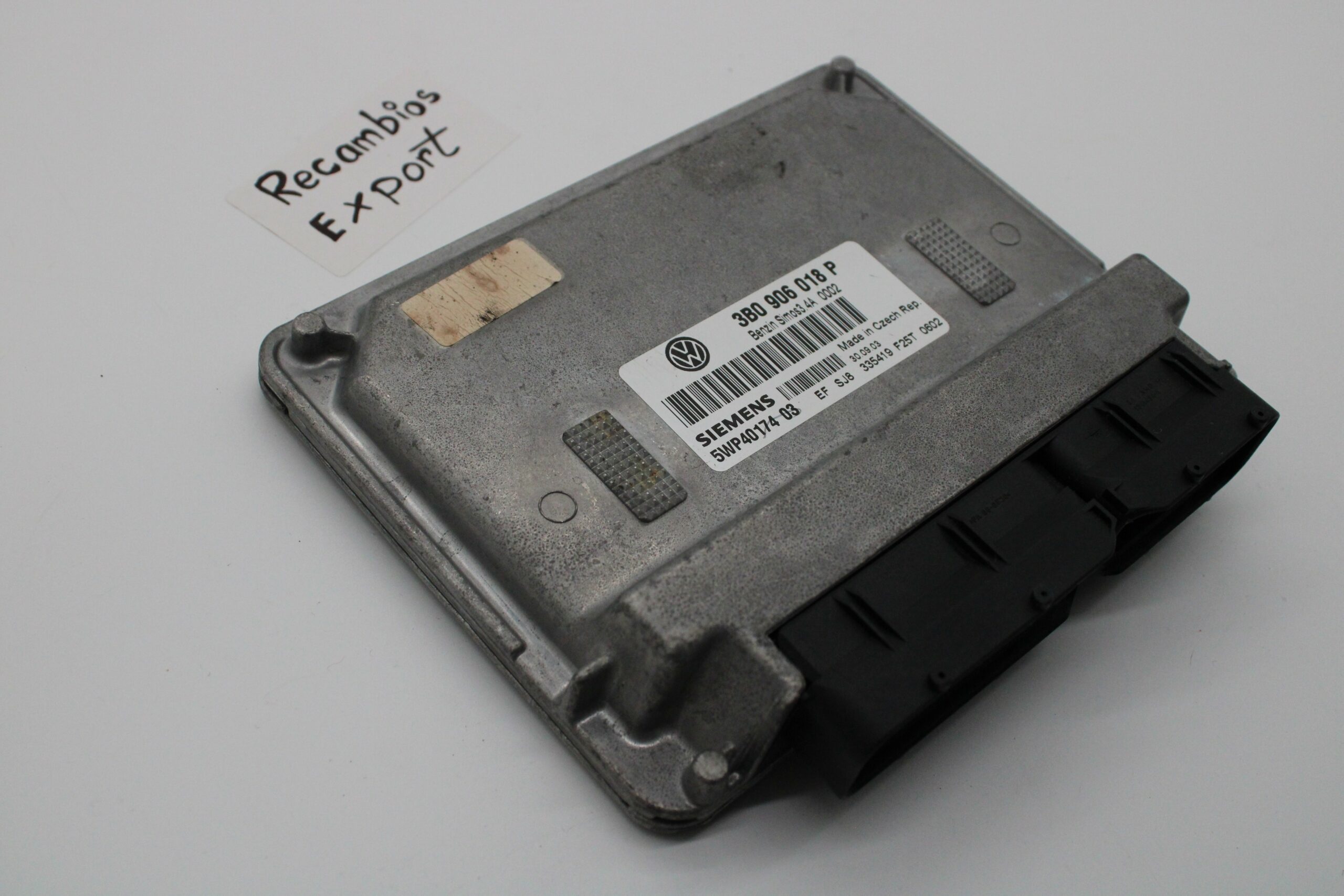 Centralita del motor Volkswagen Passat 3B0906018P 3B0 906 018 P Siemens 5WP40174 03 5WP4017403 - foto 1