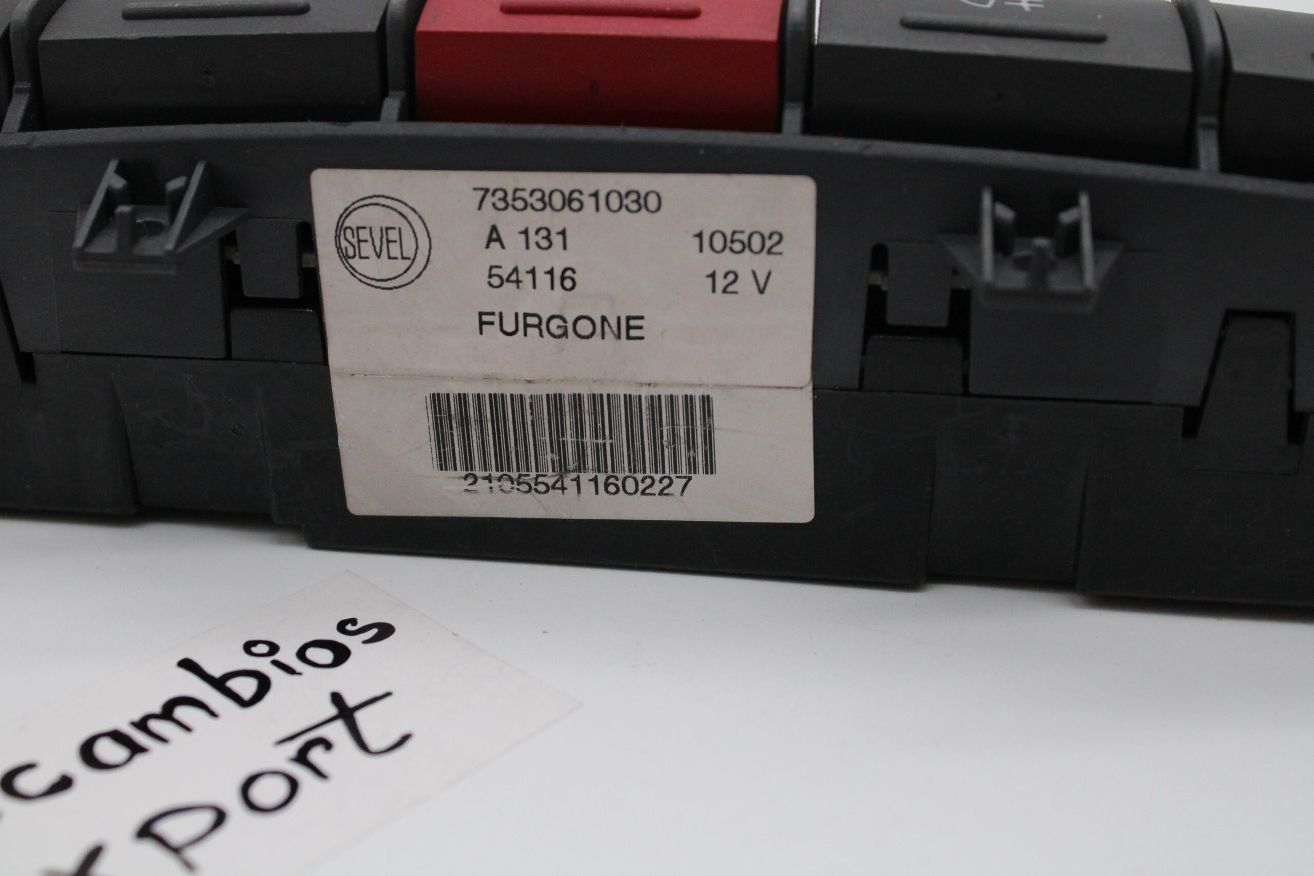 Interruptor de Emergencia Fiat Ducato Citroen Jumper Peugeot Boxer - foto 2