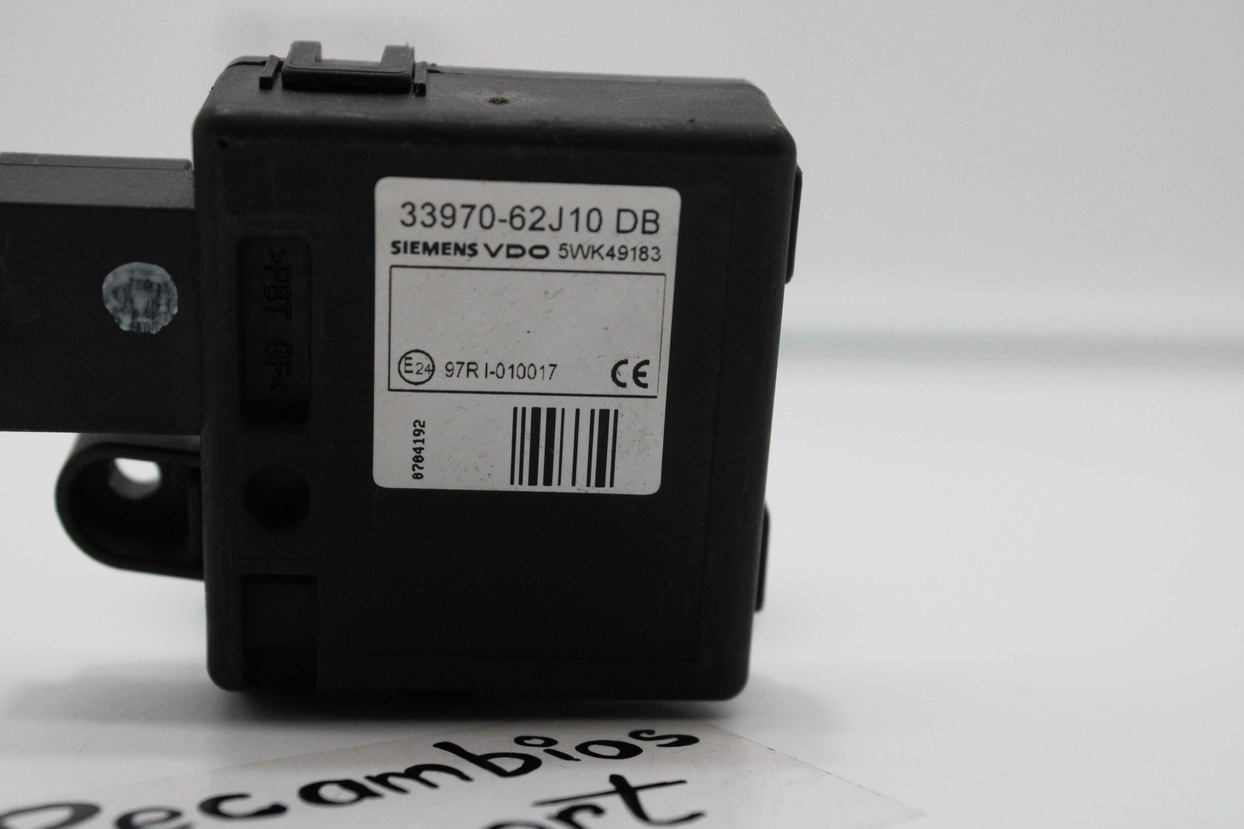 Lector de Llave Suzuki 3397062J10DB 33970 62J10 DB VDO 5WK49183 97RI010017 97RI 010017 - foto 2