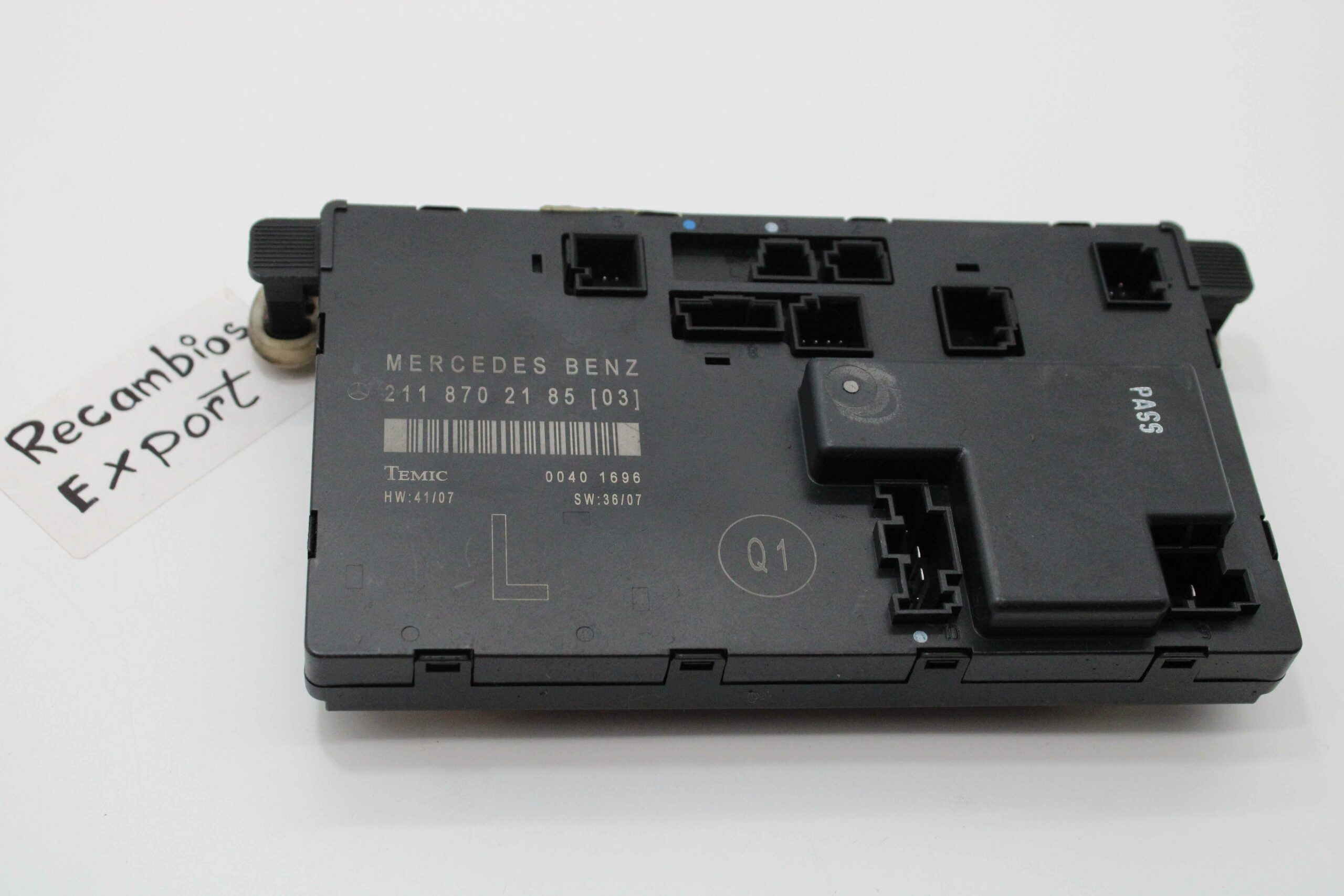 Módulo Control de Puerta Mercedes Clase E 2118702185 03 211 870 21 85 03 TEMIC 00401696 0040 1696 - foto 1