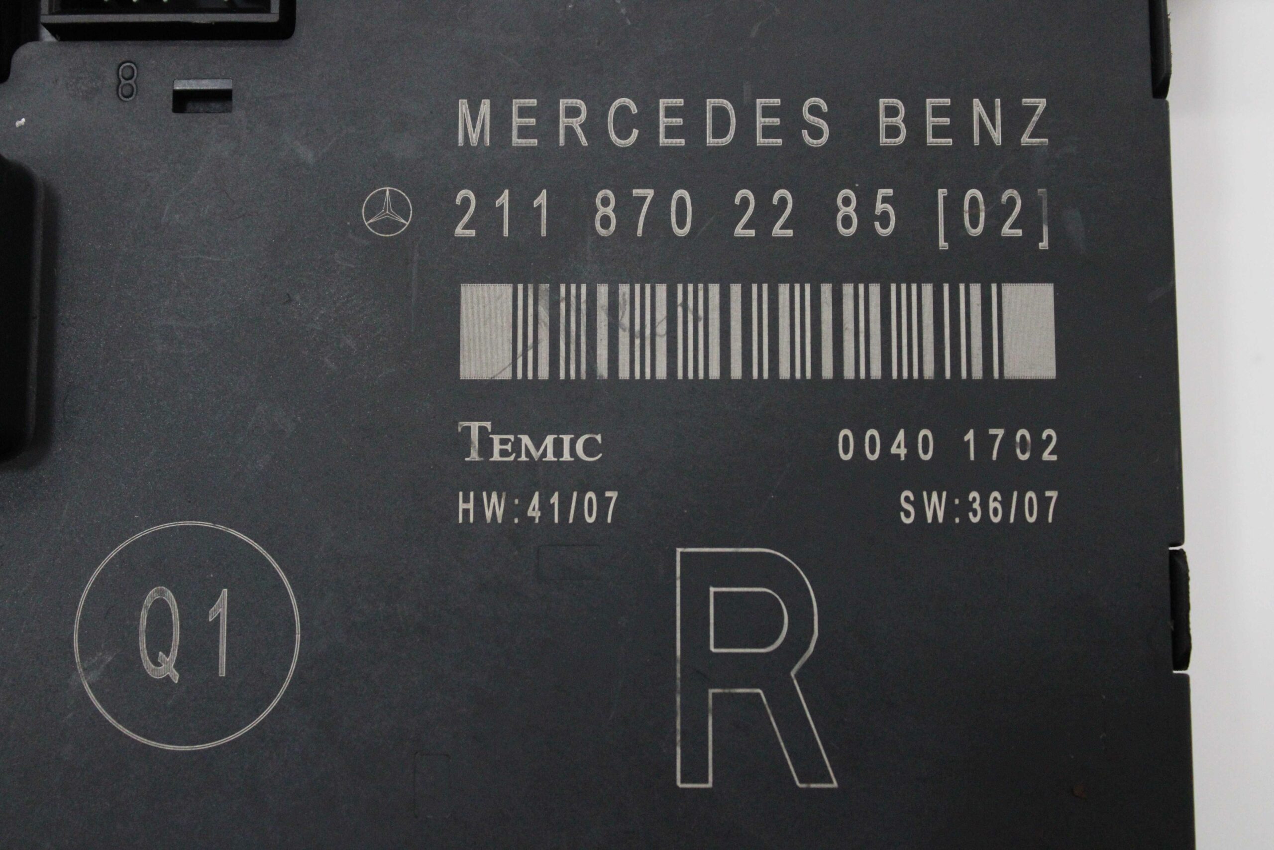 Módulo Control de Puerta Mercedes Clase E 2118702285 02 211 870 22 85 TEMIC 00401702 0040 1702 - foto 2