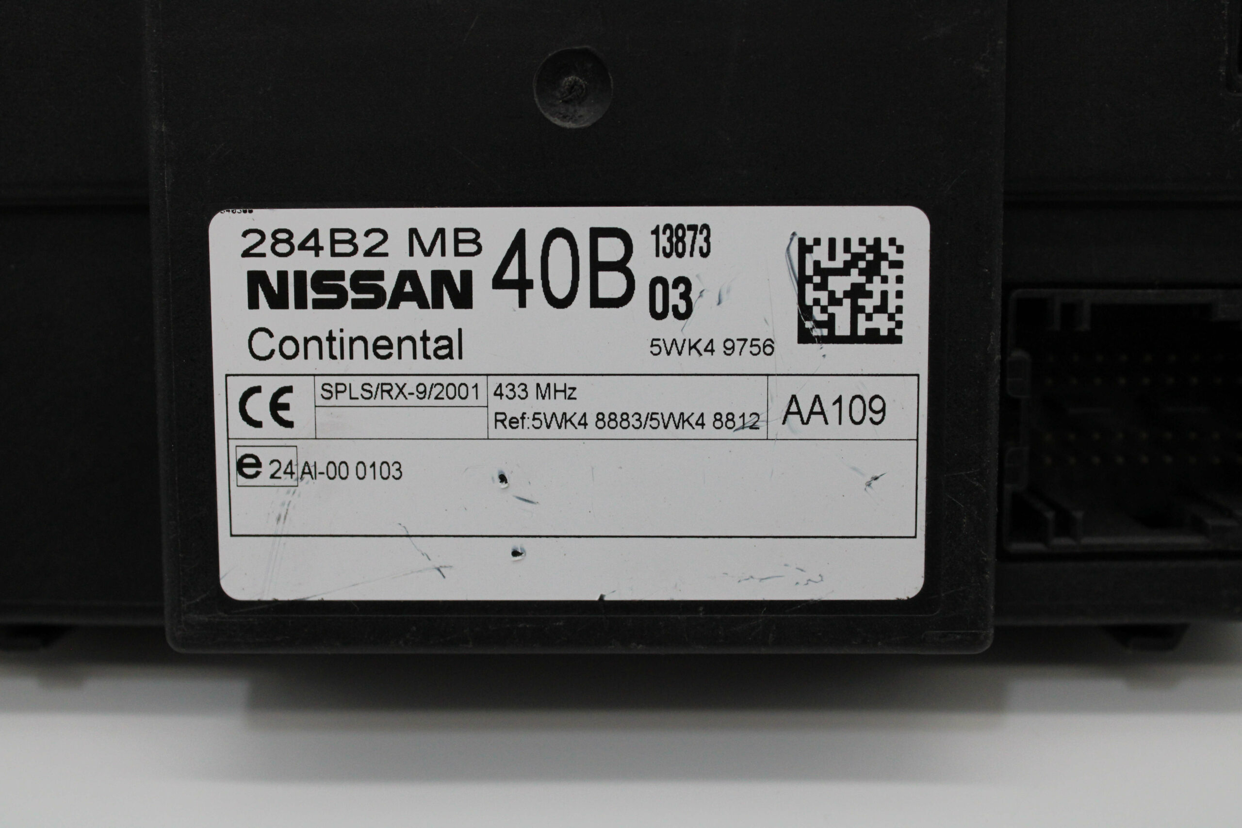 Módulo Electrónico Nissan Cabstar 284B2MB40B 284B2 MB 40B 5WK49756 5WK4 9756 5WK48883 5WK4 8883 5WK48812 5WK4 8812 - foto 2