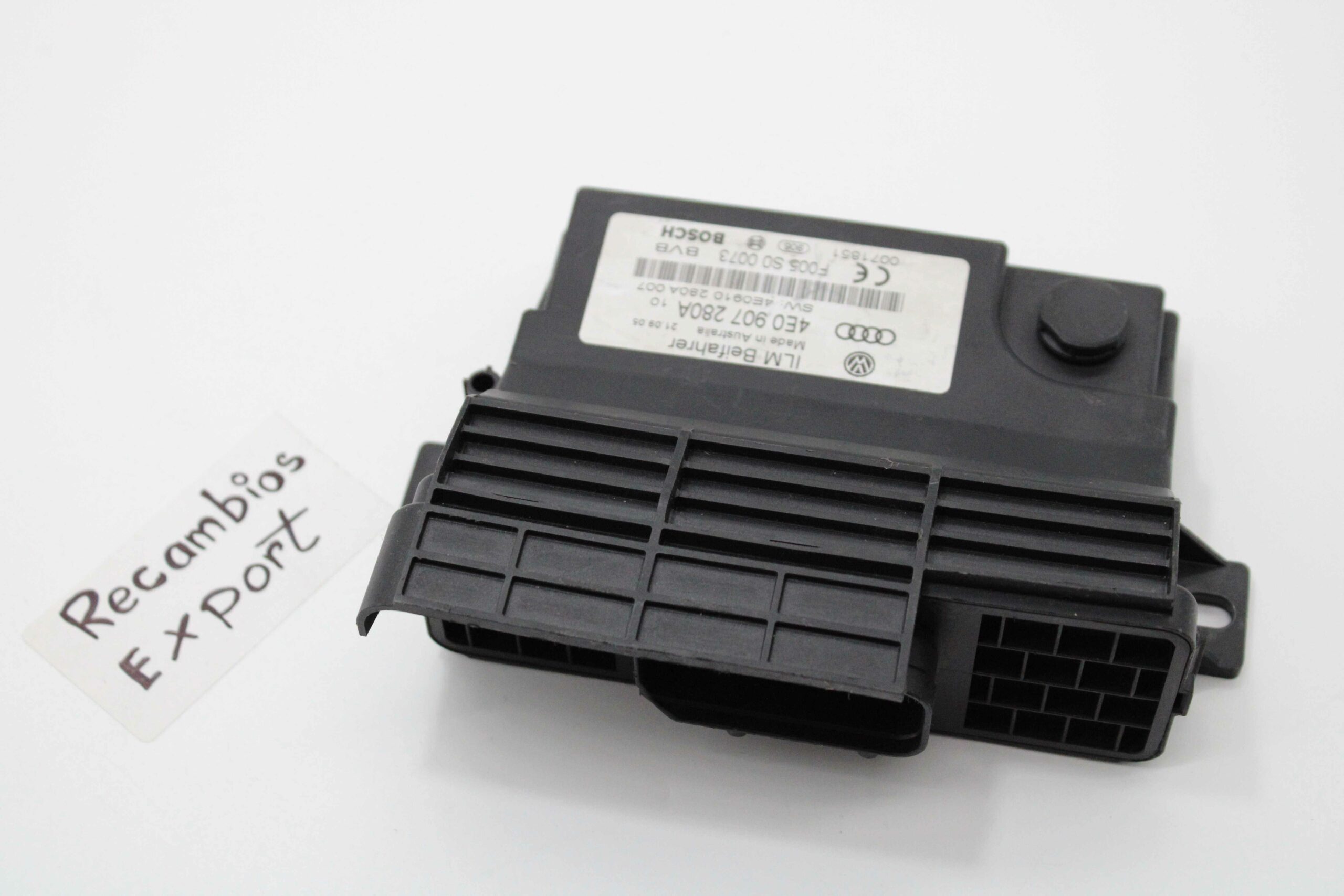 Módulo de Control Audi A8 4E0907280A 4E0 907 280A BOSCH F005S00073 F005 S0 0073 - foto 1