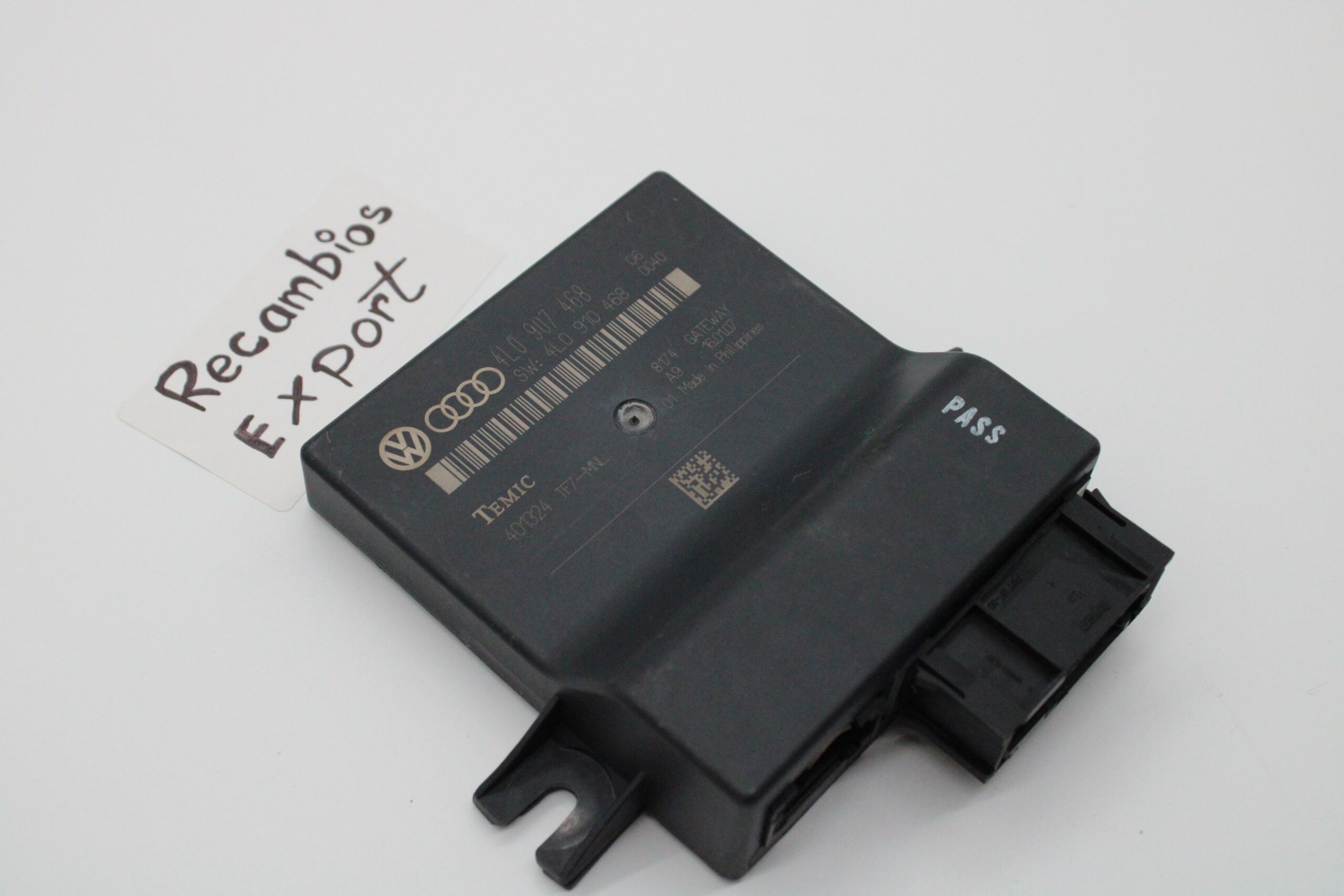 Módulo electrónico AUDI Q7 4L0907468 4L0 907 468 4L0910468 4L0 910 468 TEMIC 401324TF7MNL 401324 TF7-MNL - foto 1