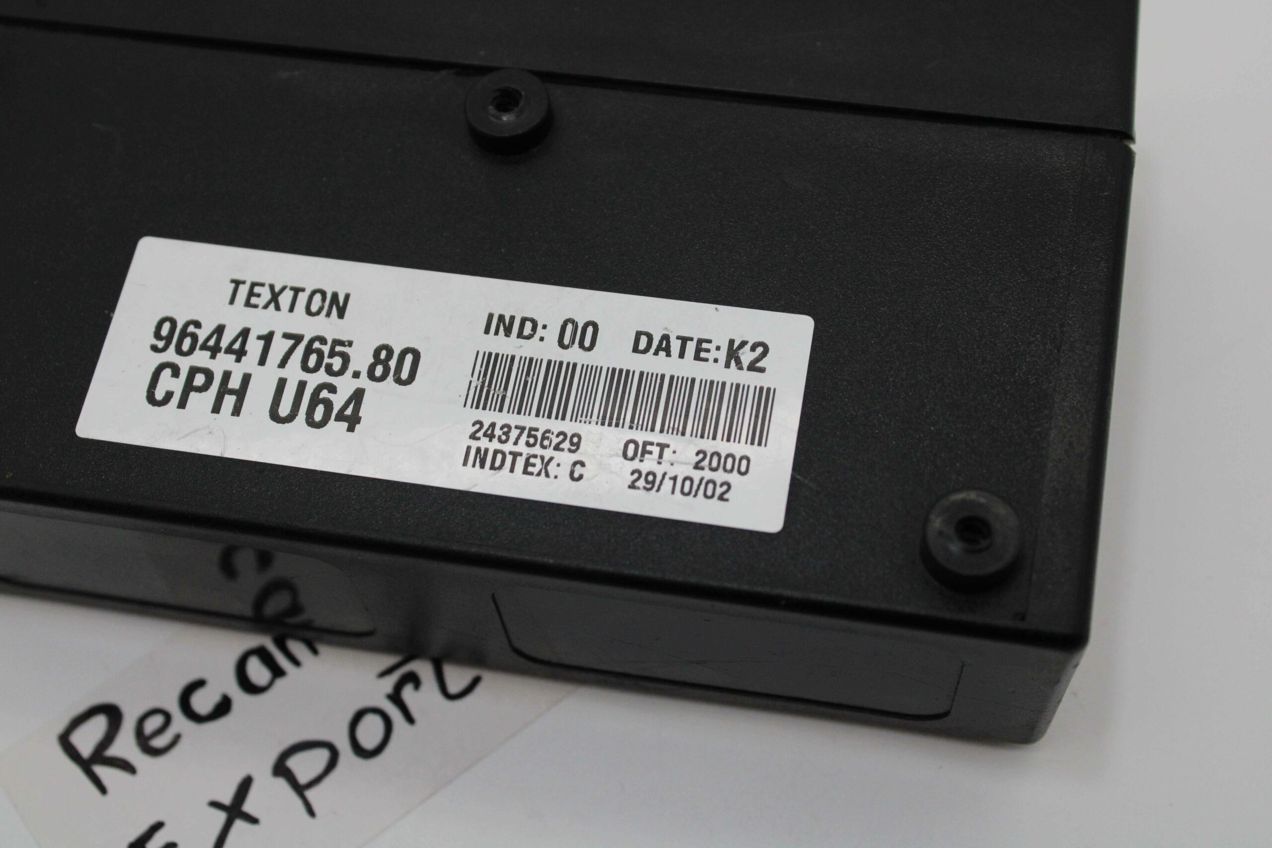 Módulo electrónico Fiat Scudo Puegeot Expert Citroen Jumper 9644176580 96441765 80 IND 00 DATE K2 - foto 2